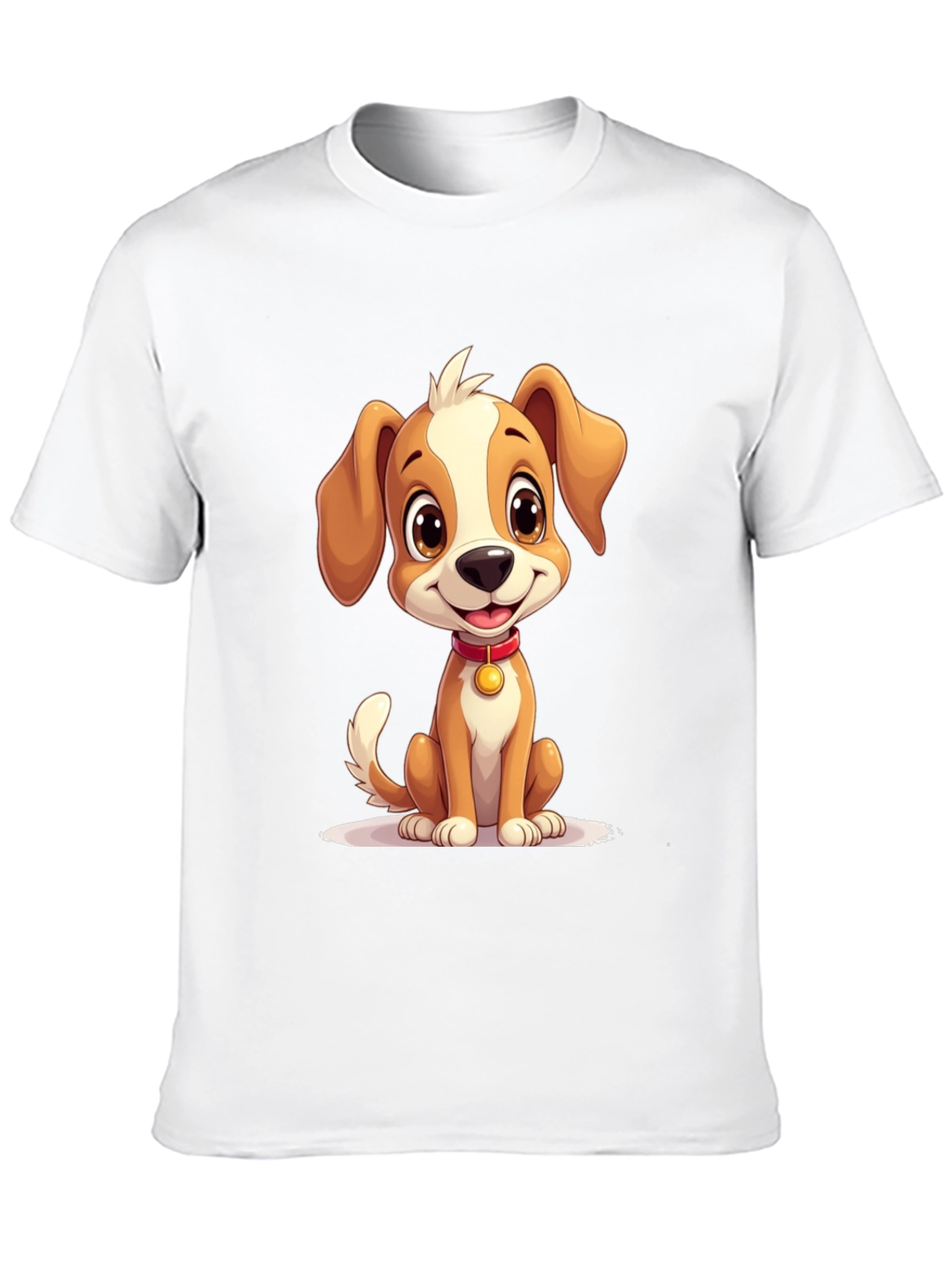 Cute Puppy Graphic T-Shirt - Soft Cotton Blend