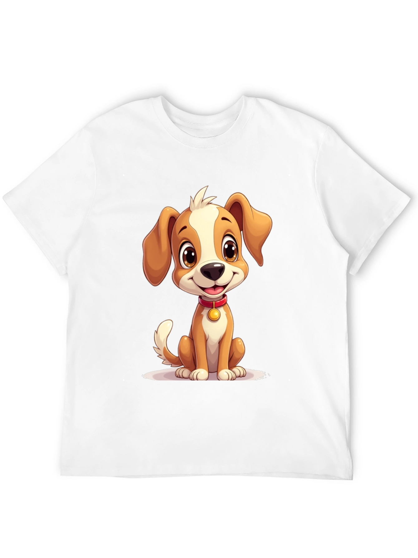 Cute Puppy Graphic T-Shirt - Soft Cotton Blend