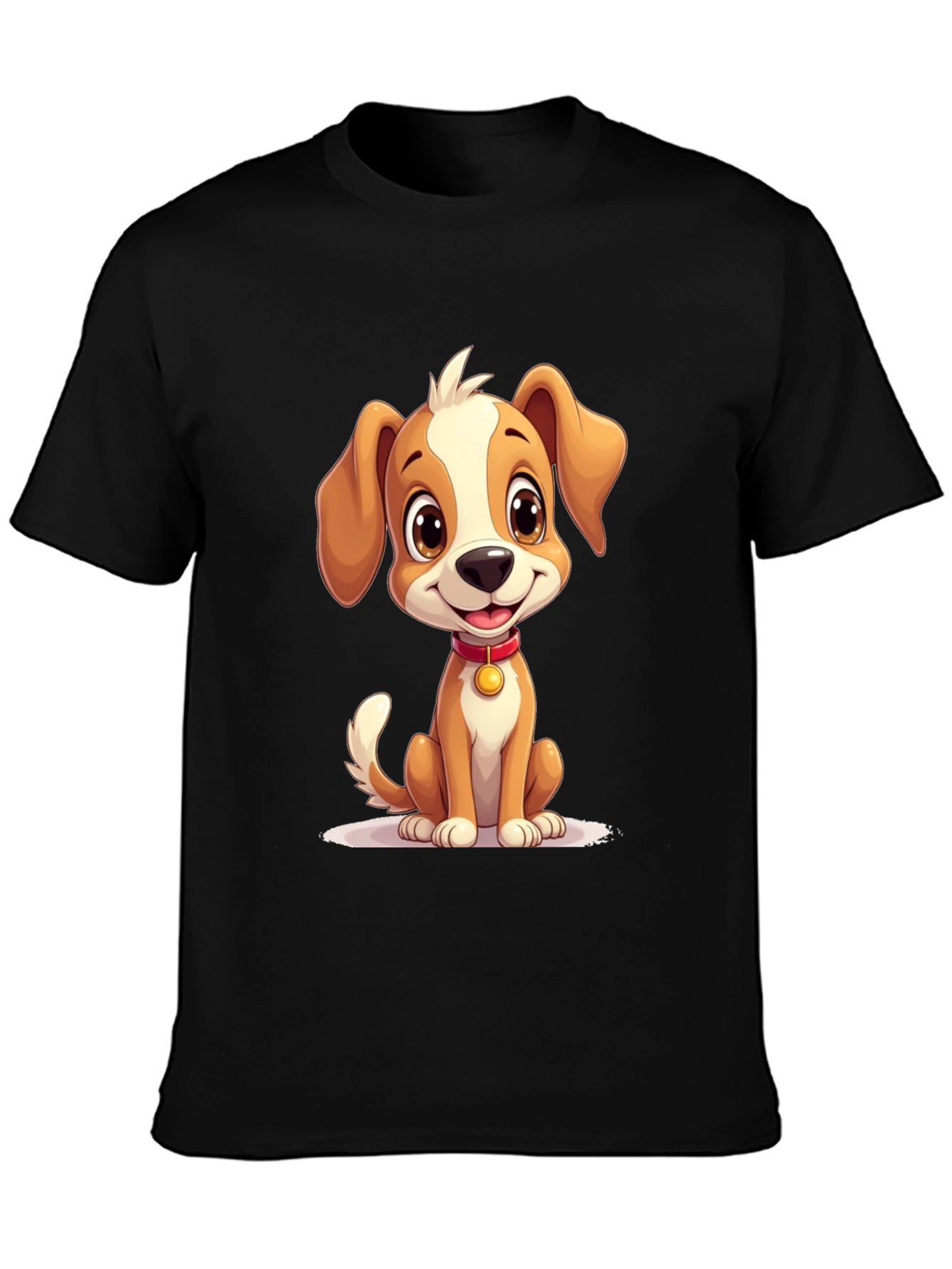 Cute Puppy Graphic T-Shirt - Soft Cotton Blend