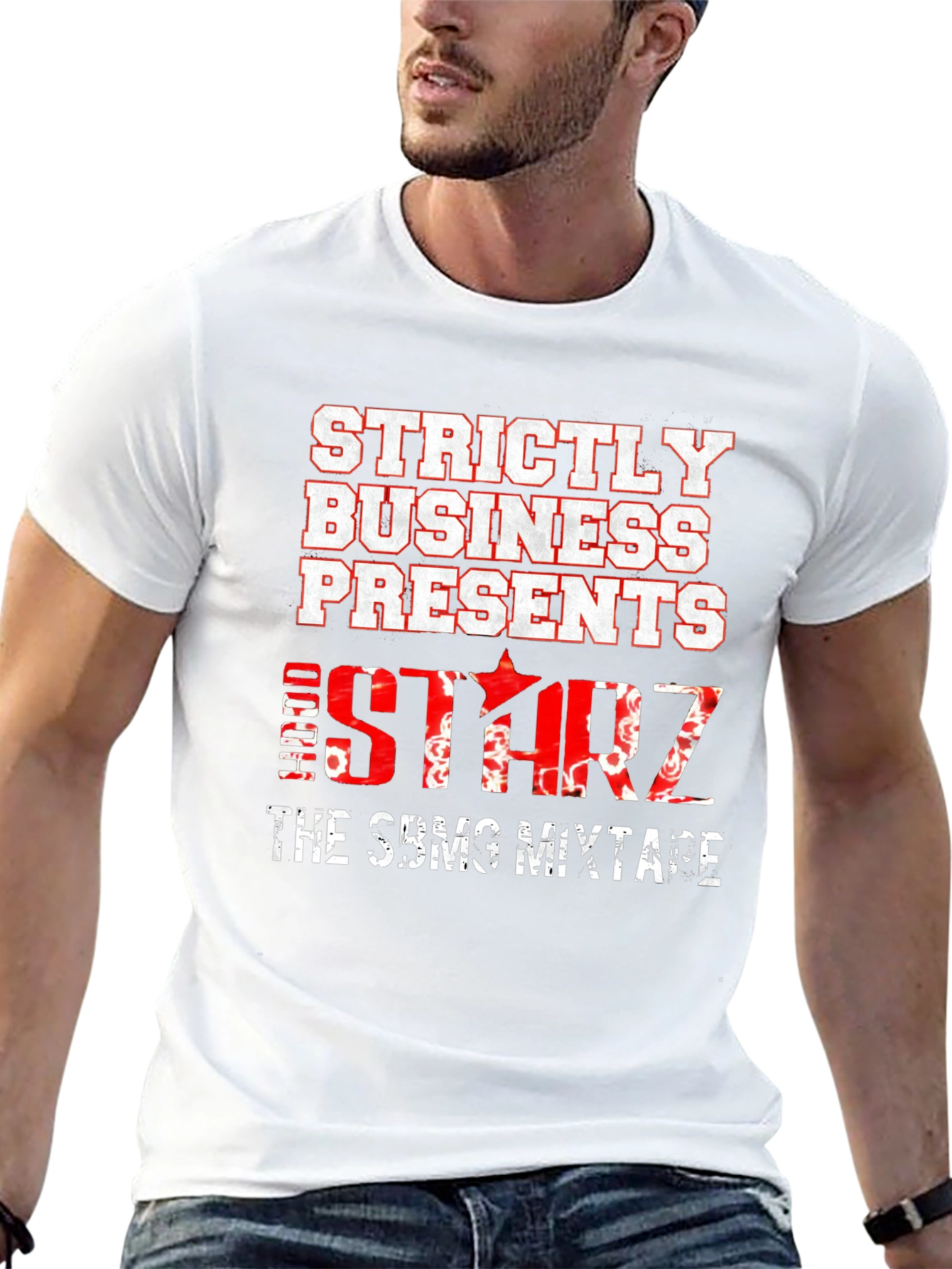 Strictly Business Presents Hood Starz Mixtape T-Shirt