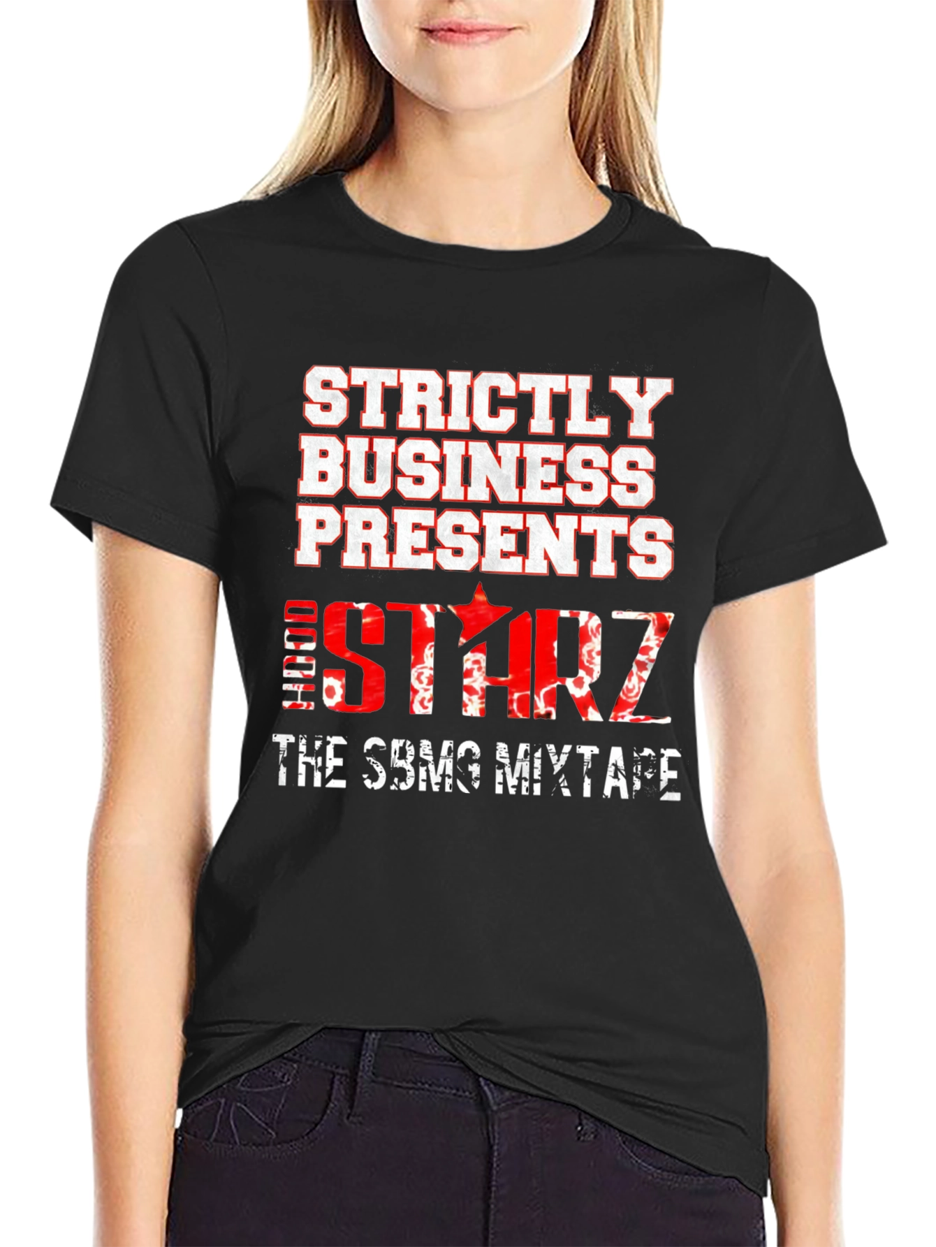 Strictly Business Presents Hood Starz Mixtape T-Shirt