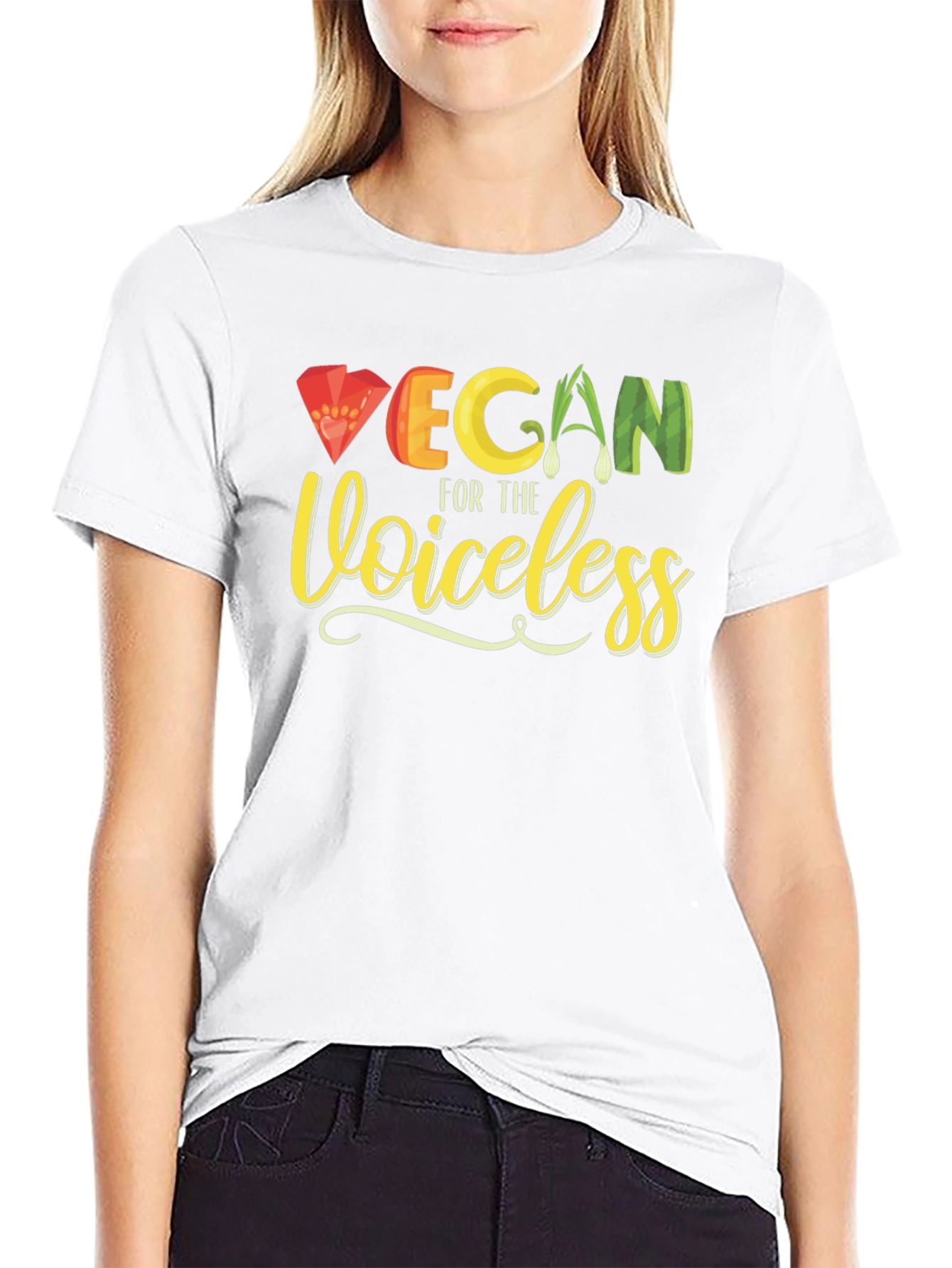 Vegan for the Voiceless Graphic Tee