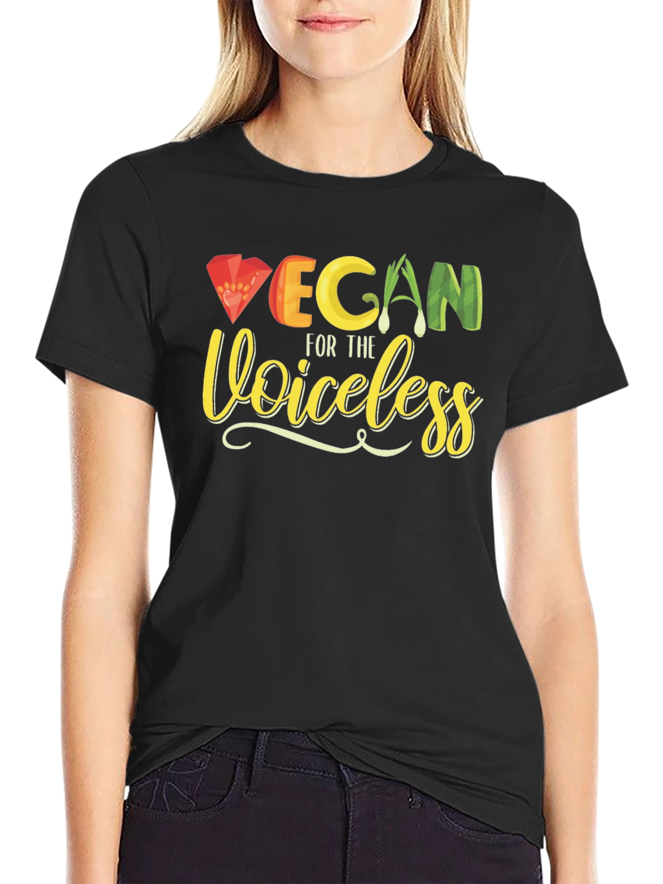 Vegan for the Voiceless Graphic Tee