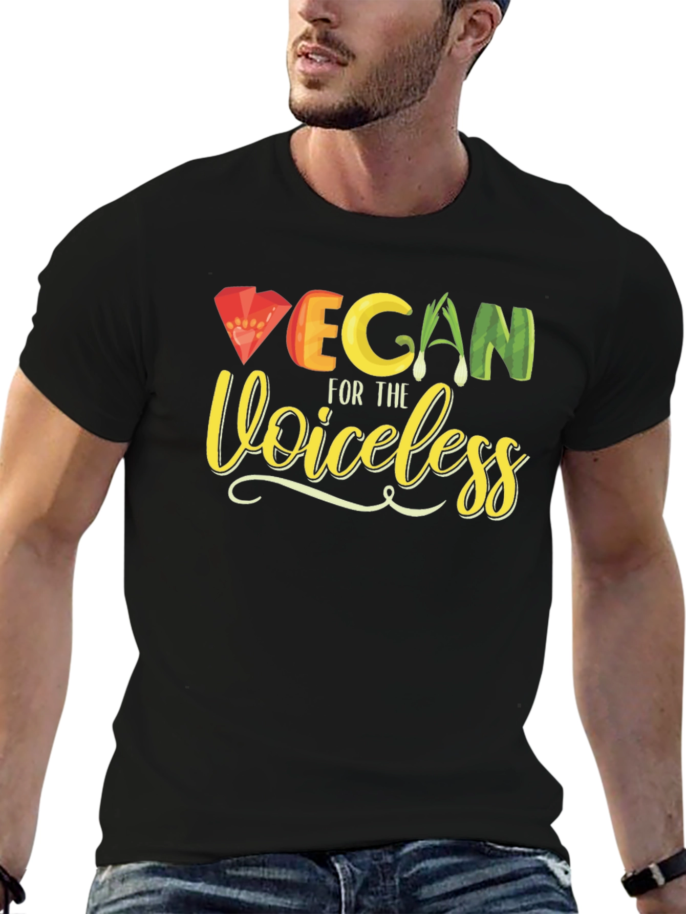Vegan for the Voiceless Graphic Tee