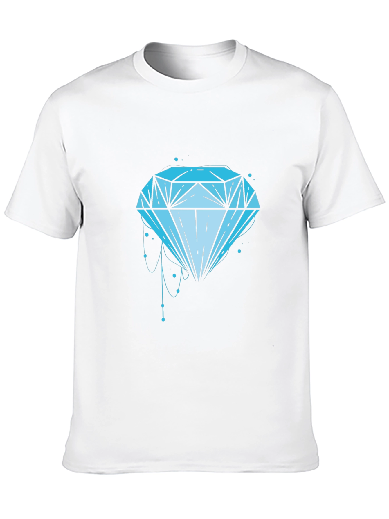Diamond Graphic Black T-Shirt