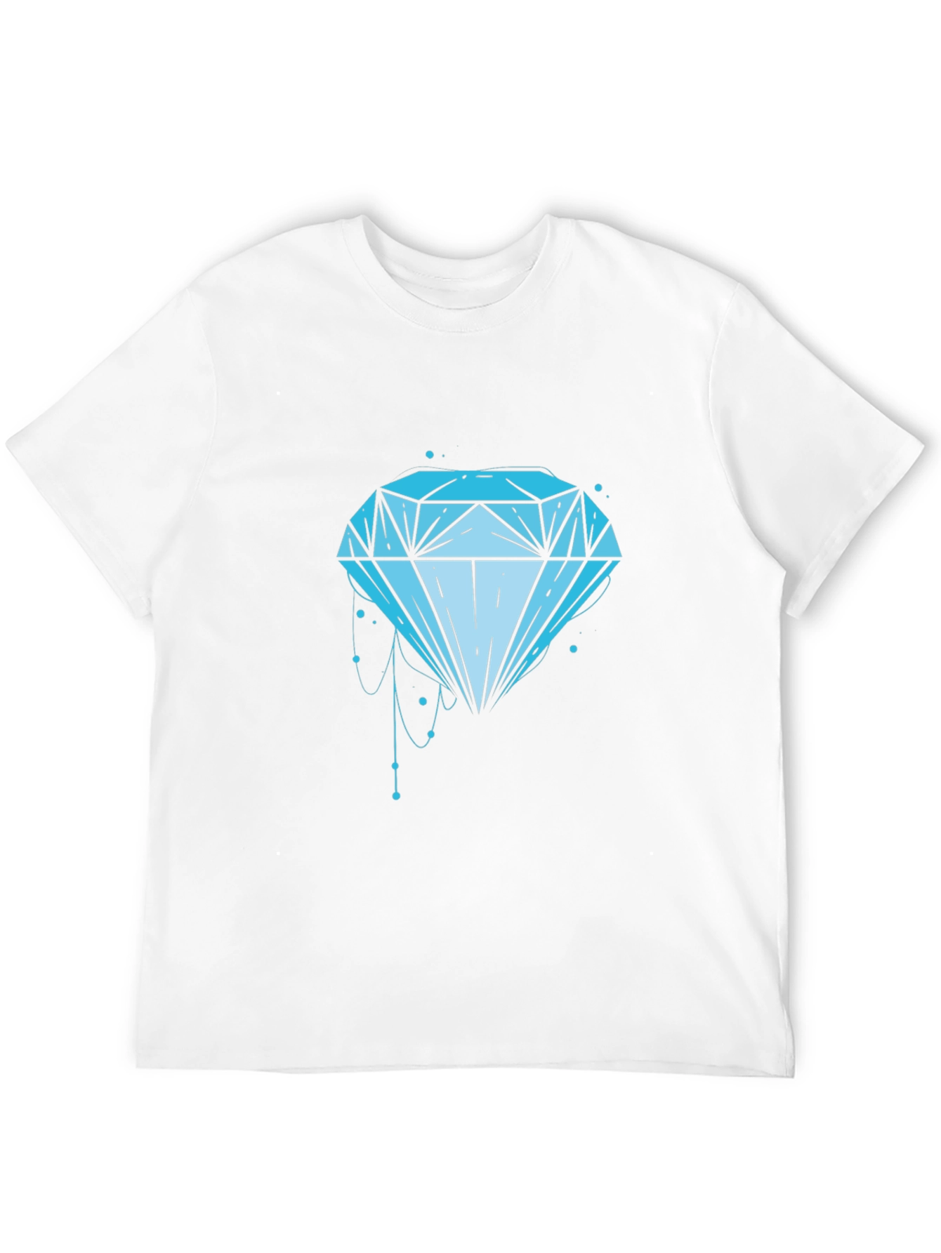 Diamond Graphic Black T-Shirt