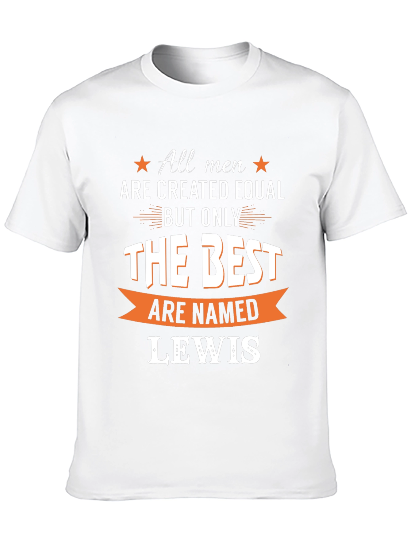 All Men Are Created Equal Funny T-Shirt