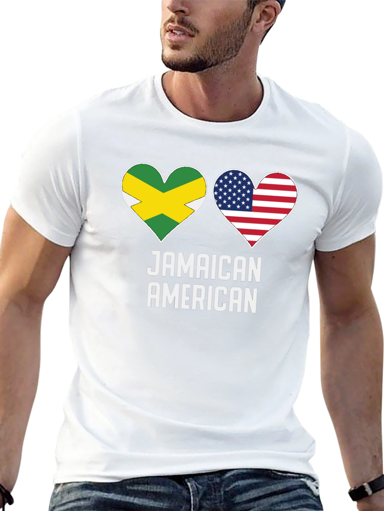 Jamaican American Pride T-Shirt