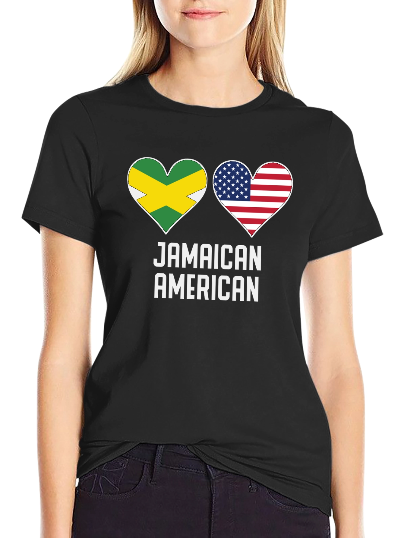 Jamaican American Pride T-Shirt