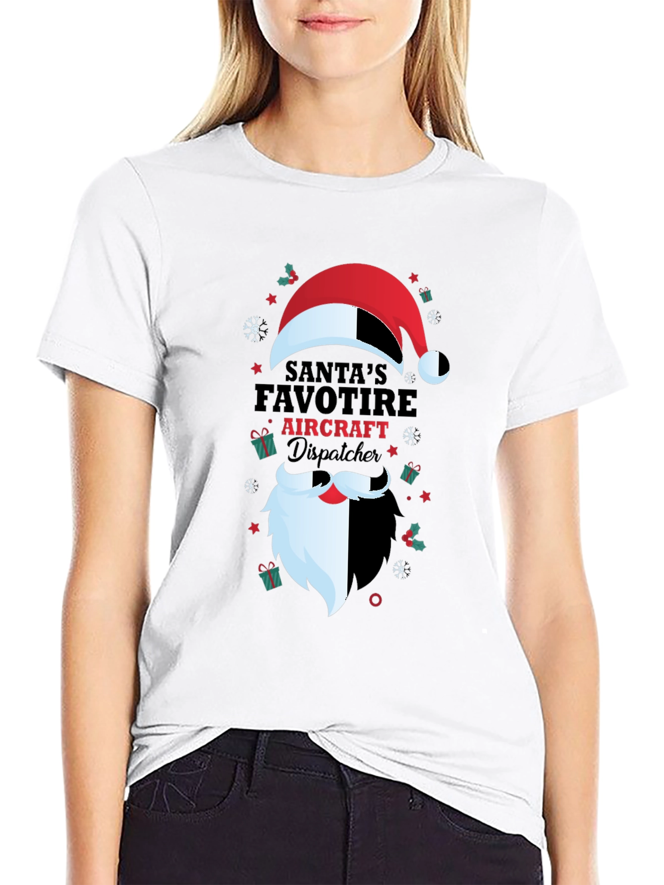 Santas Aircraft Dispatcher T-Shirt