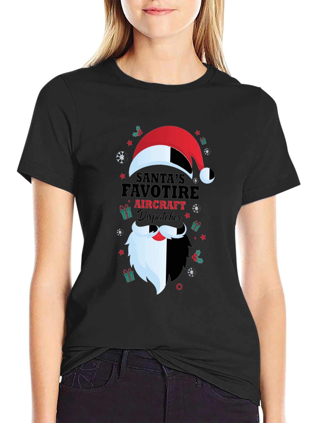 Santas Aircraft Dispatcher T-Shirt