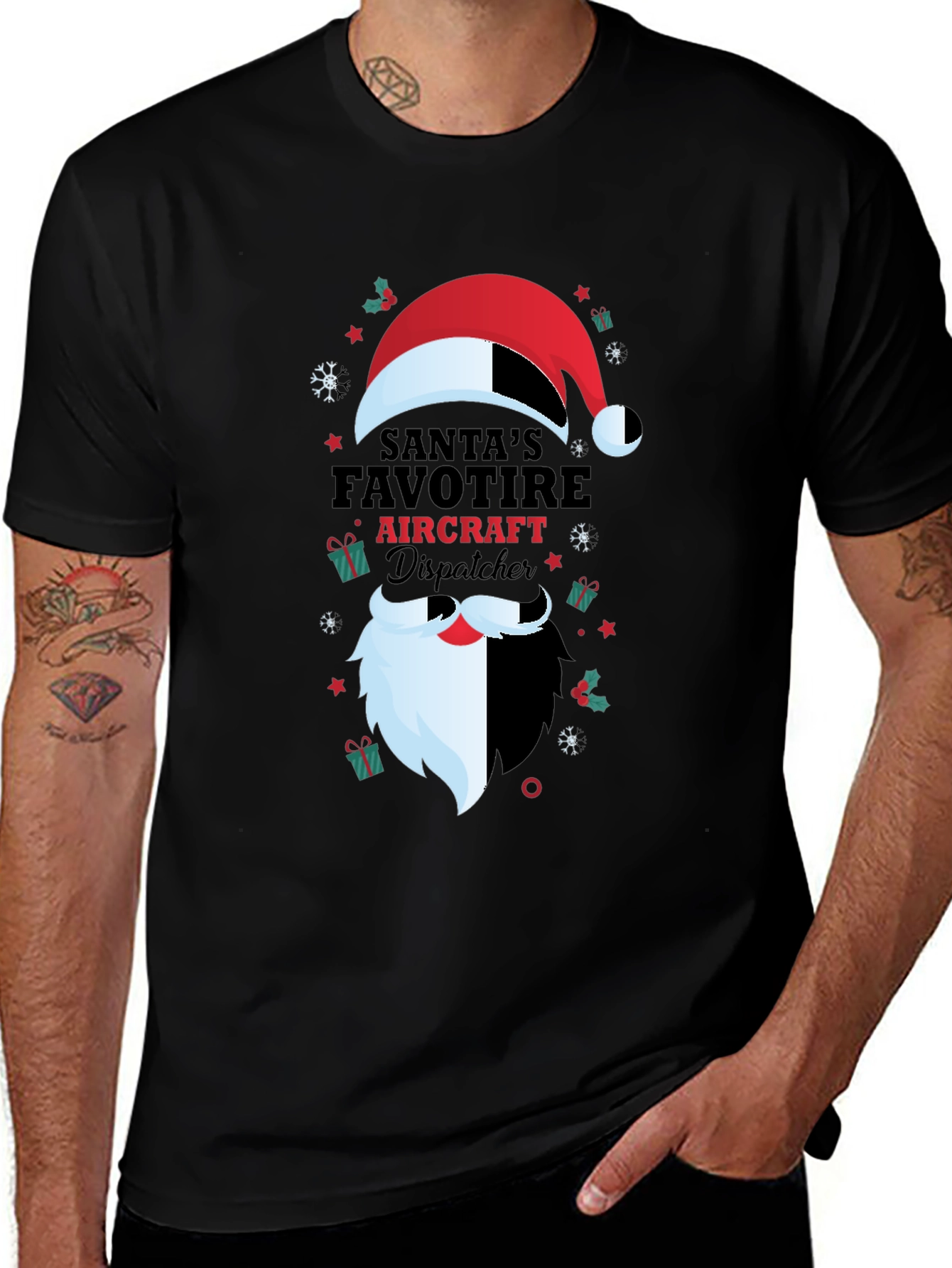 Santas Aircraft Dispatcher T-Shirt