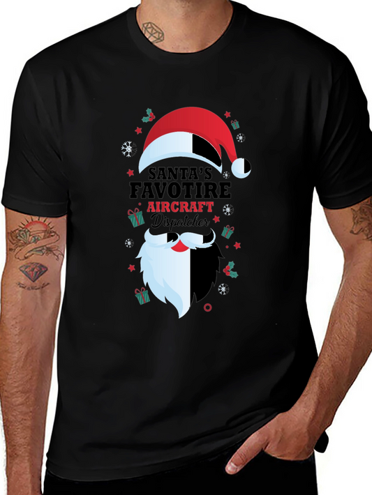 Santas Aircraft Dispatcher T-Shirt