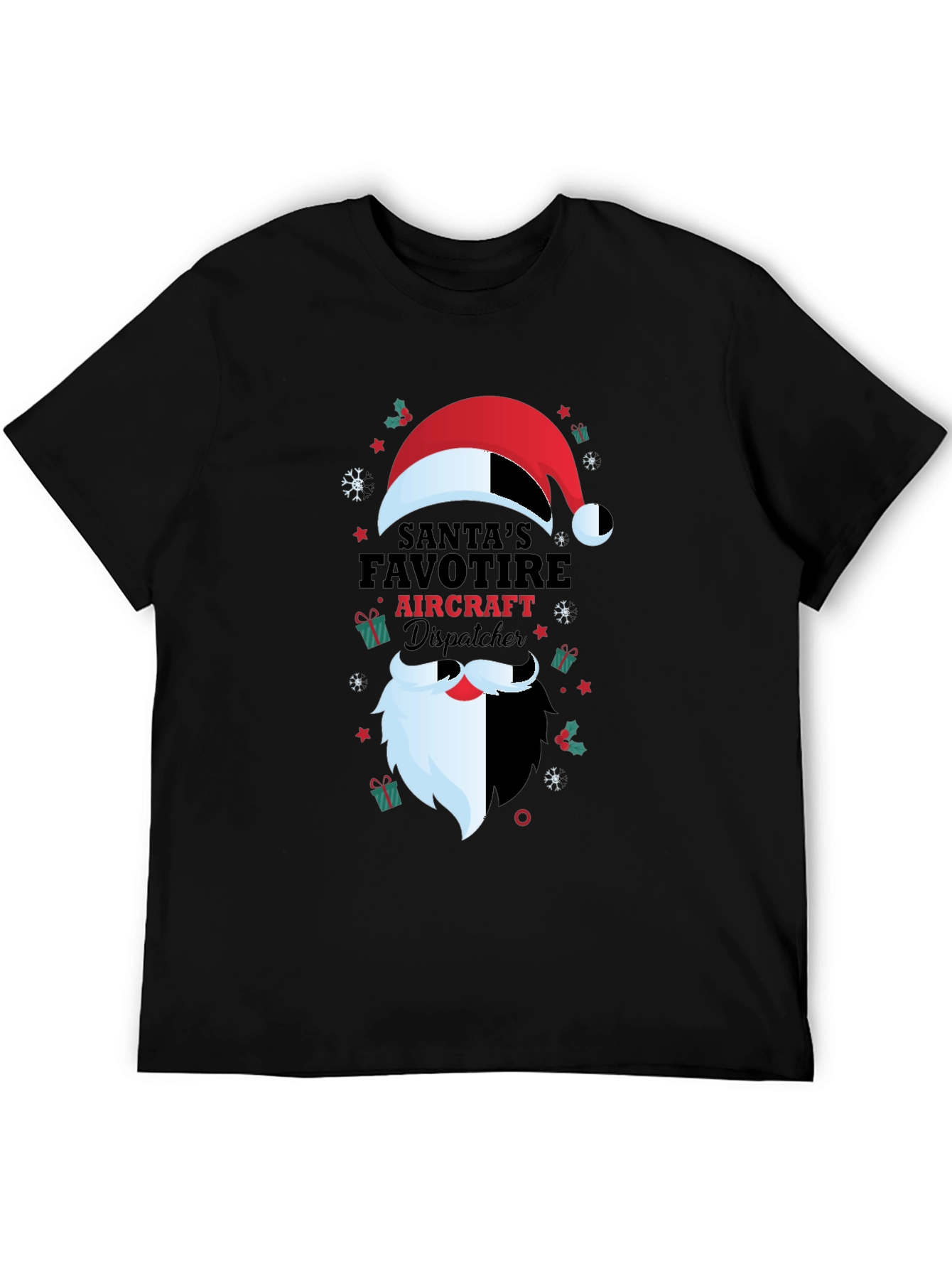 Santas Aircraft Dispatcher T-Shirt