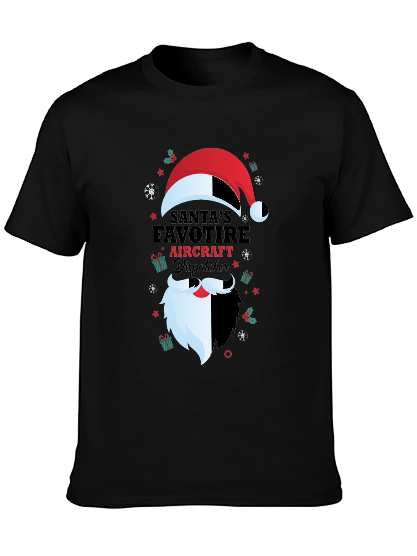 Santas Aircraft Dispatcher T-Shirt