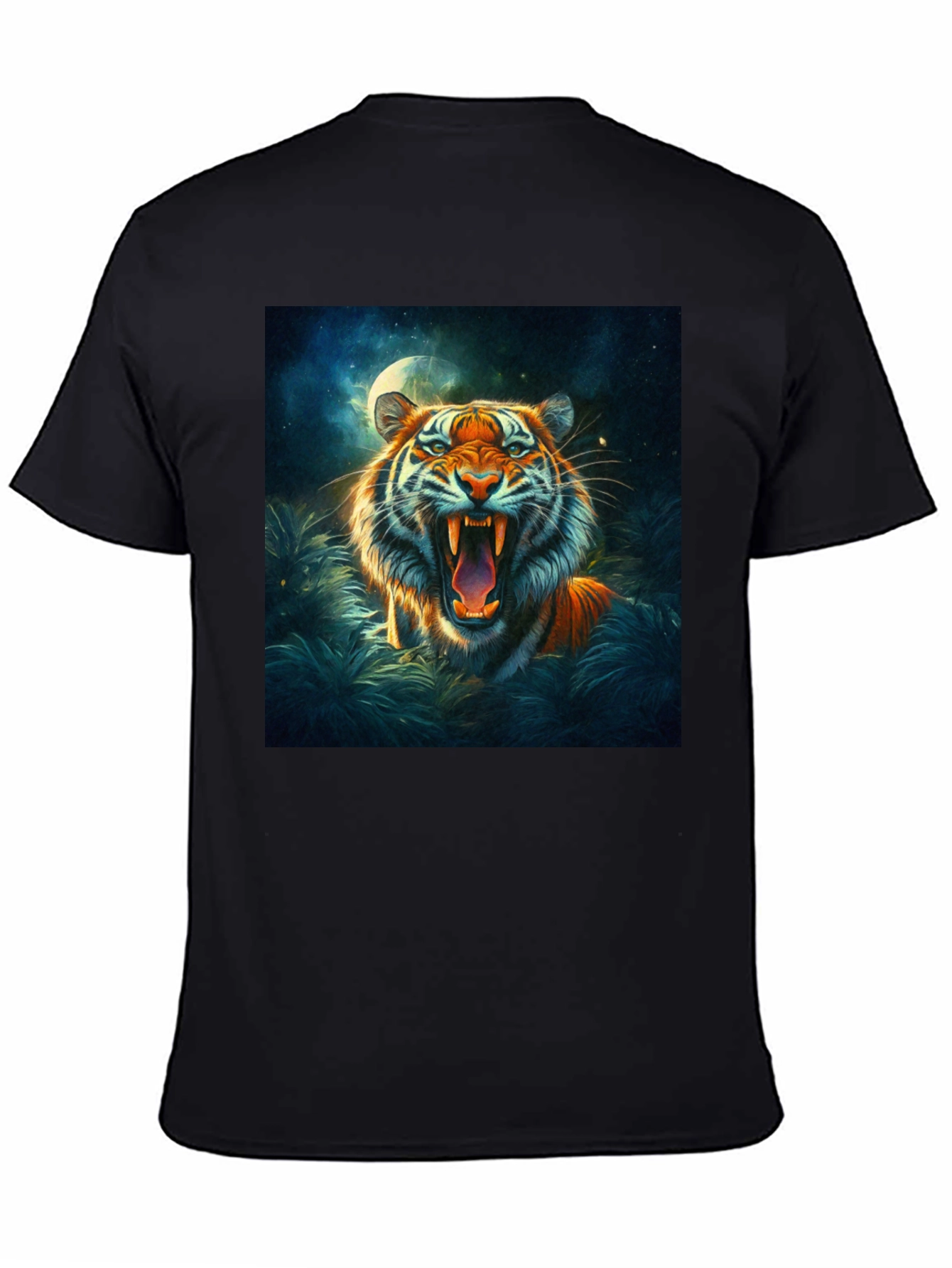Tiger Graphic Tee - Bold Animal Print Shirt