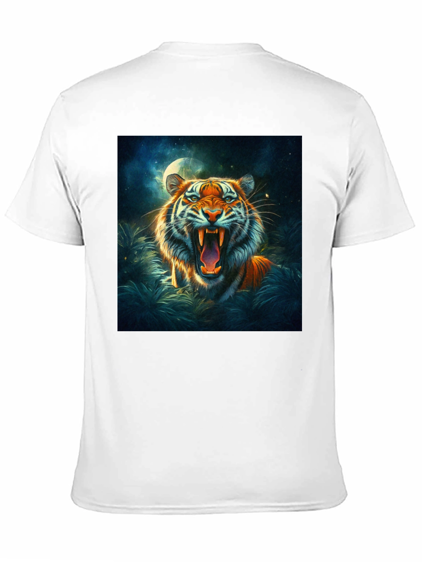 Tiger Graphic Tee - Bold Animal Print Shirt