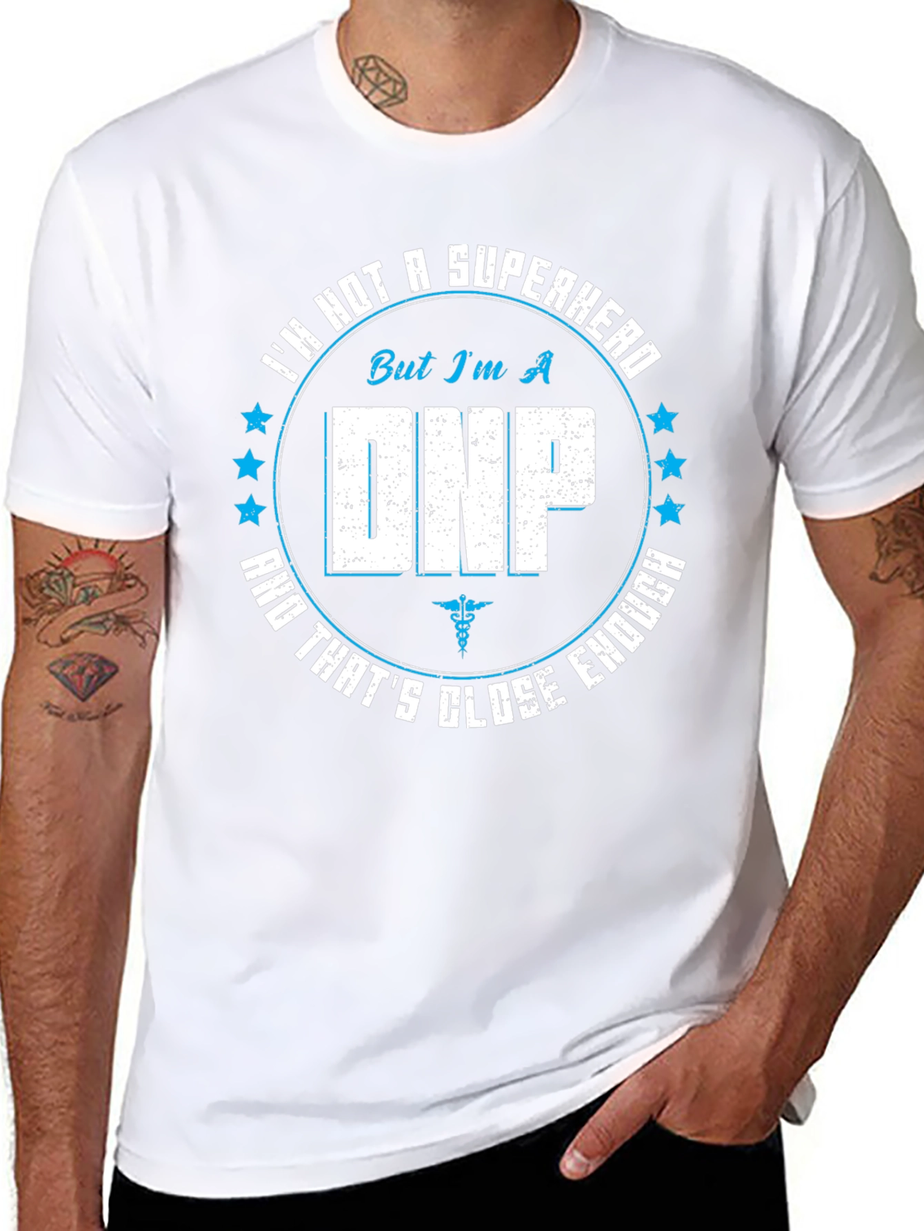 DNP Superhero T-Shirt - Nurse Practitioner Gift