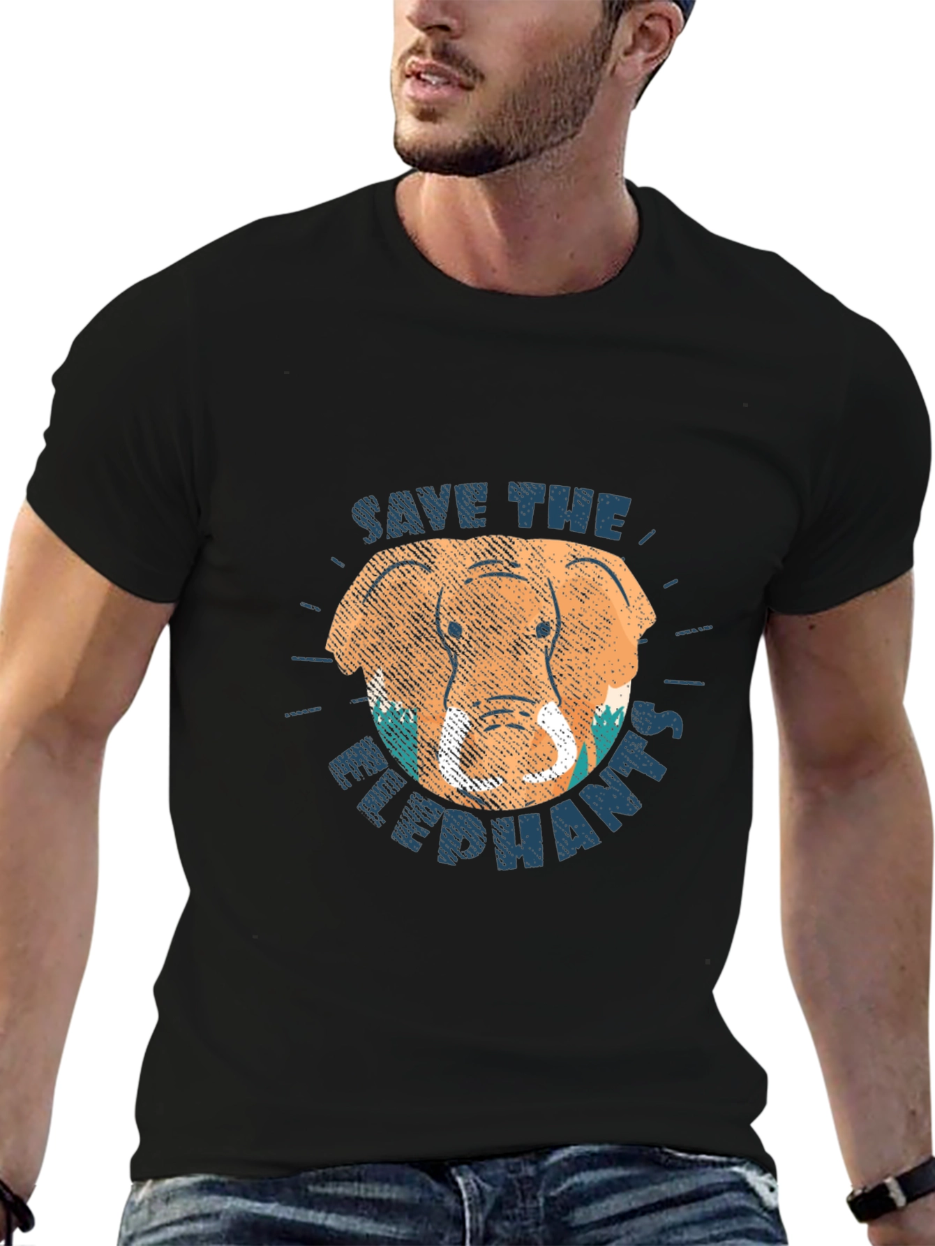 Save the Elephants Graphic Tee