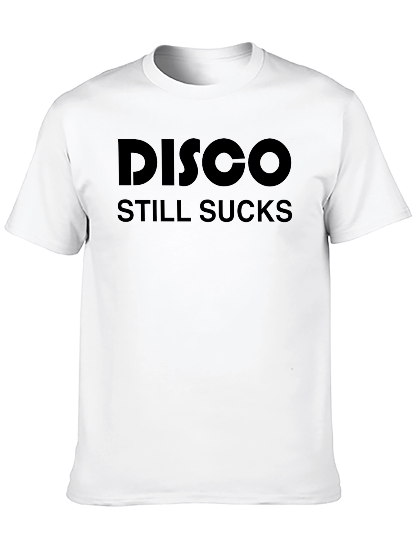 Disco Still Sucks T-Shirt - Black Graphic Tee