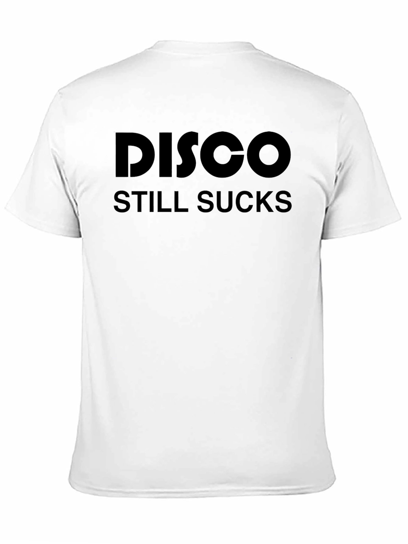 Disco Still Sucks T-Shirt - Black Graphic Tee