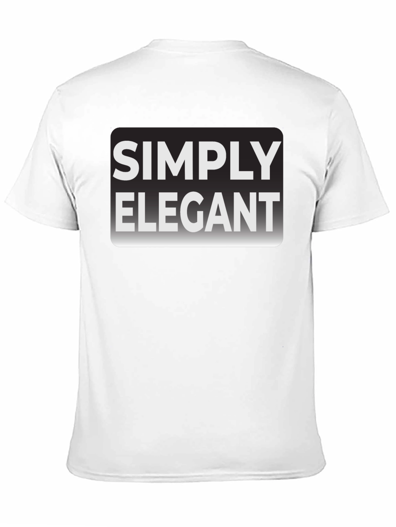 Simply Elegant Black T-Shirt