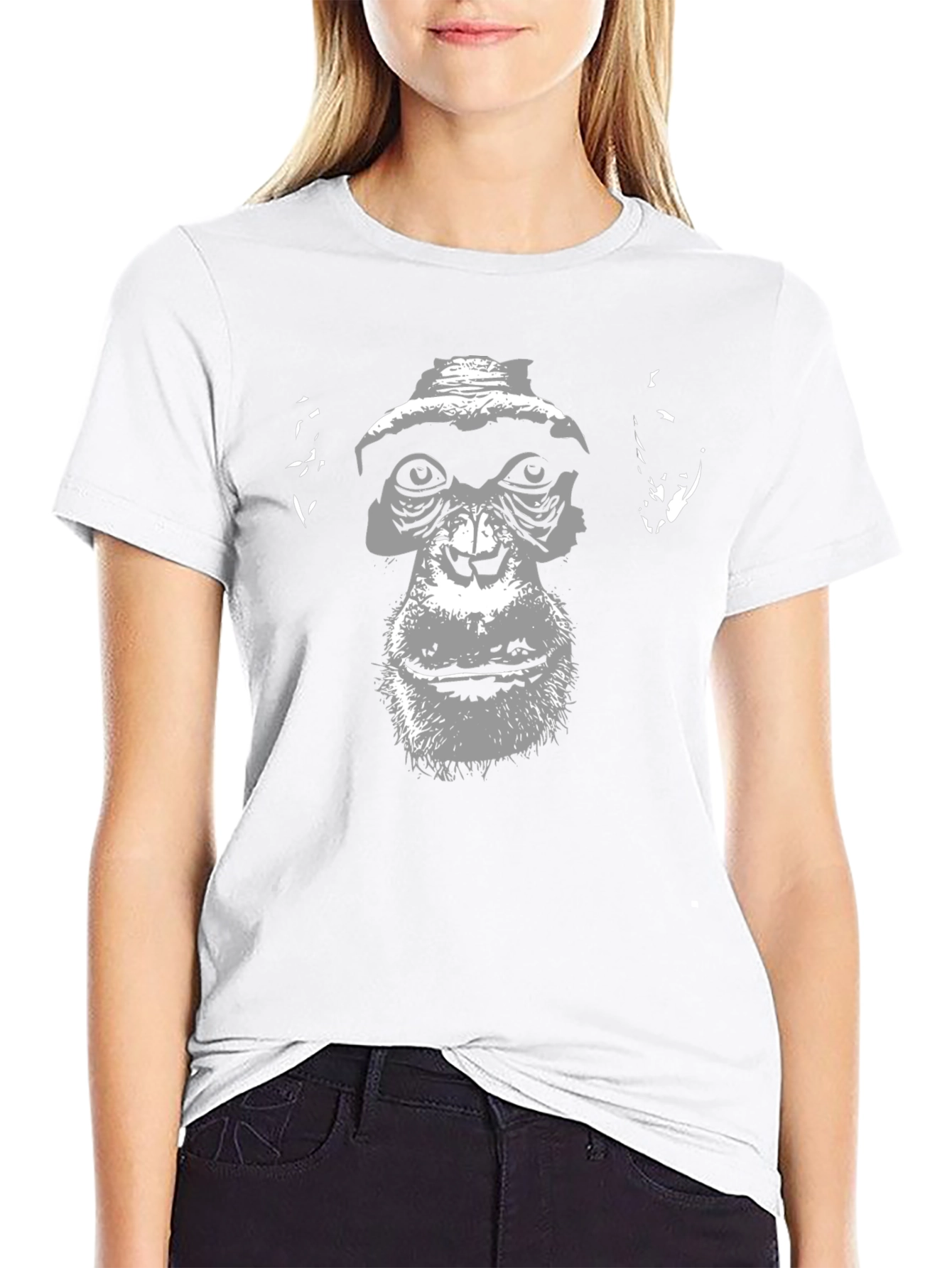 Cool Monkey Graphic T-Shirt