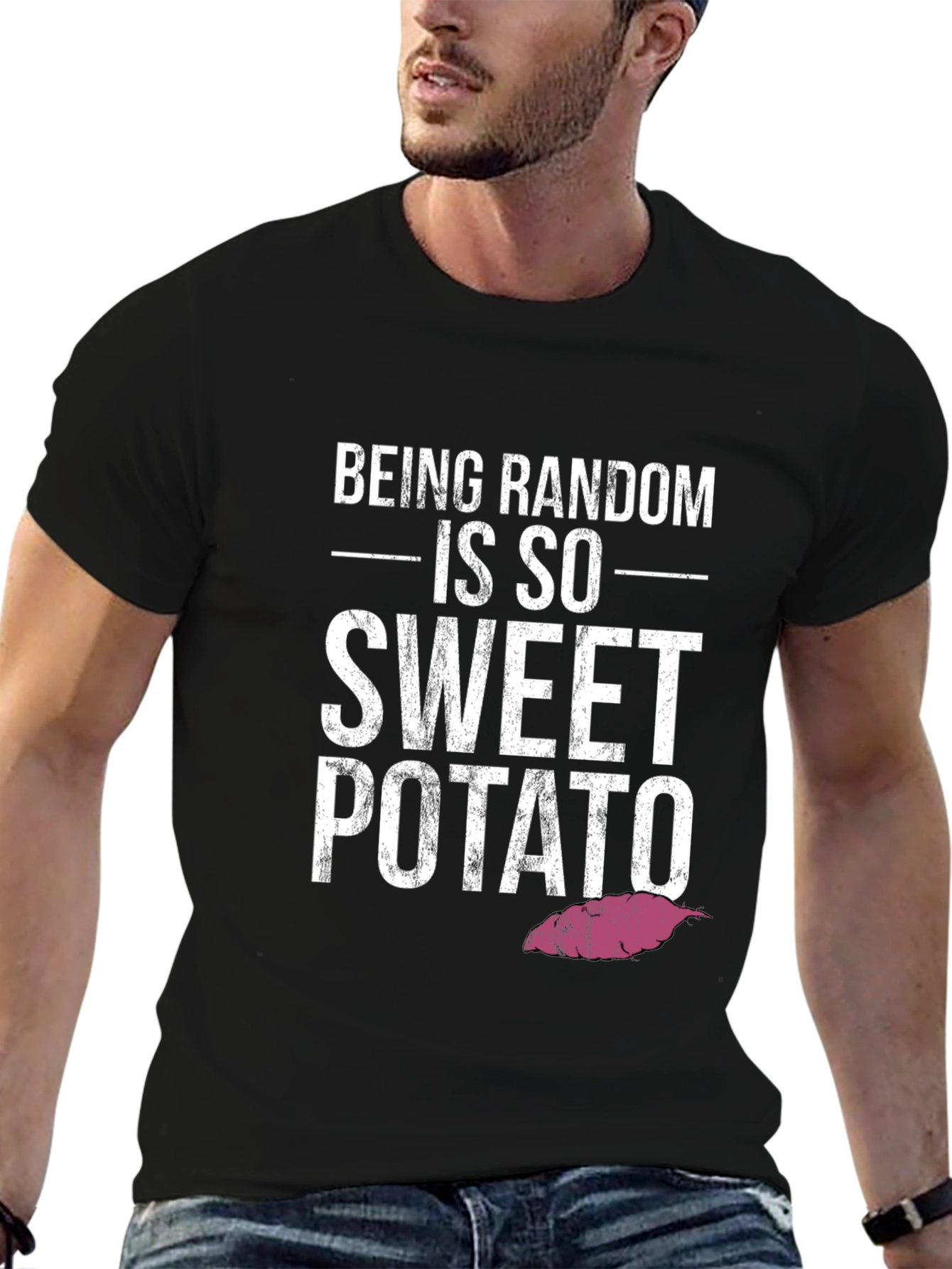 Being Random Sweet Potato Graphic Tee