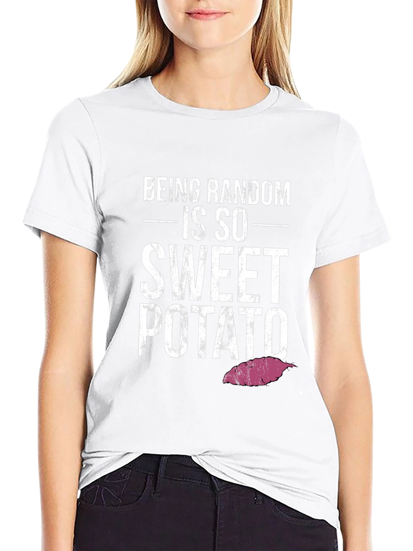Being Random Sweet Potato Graphic Tee