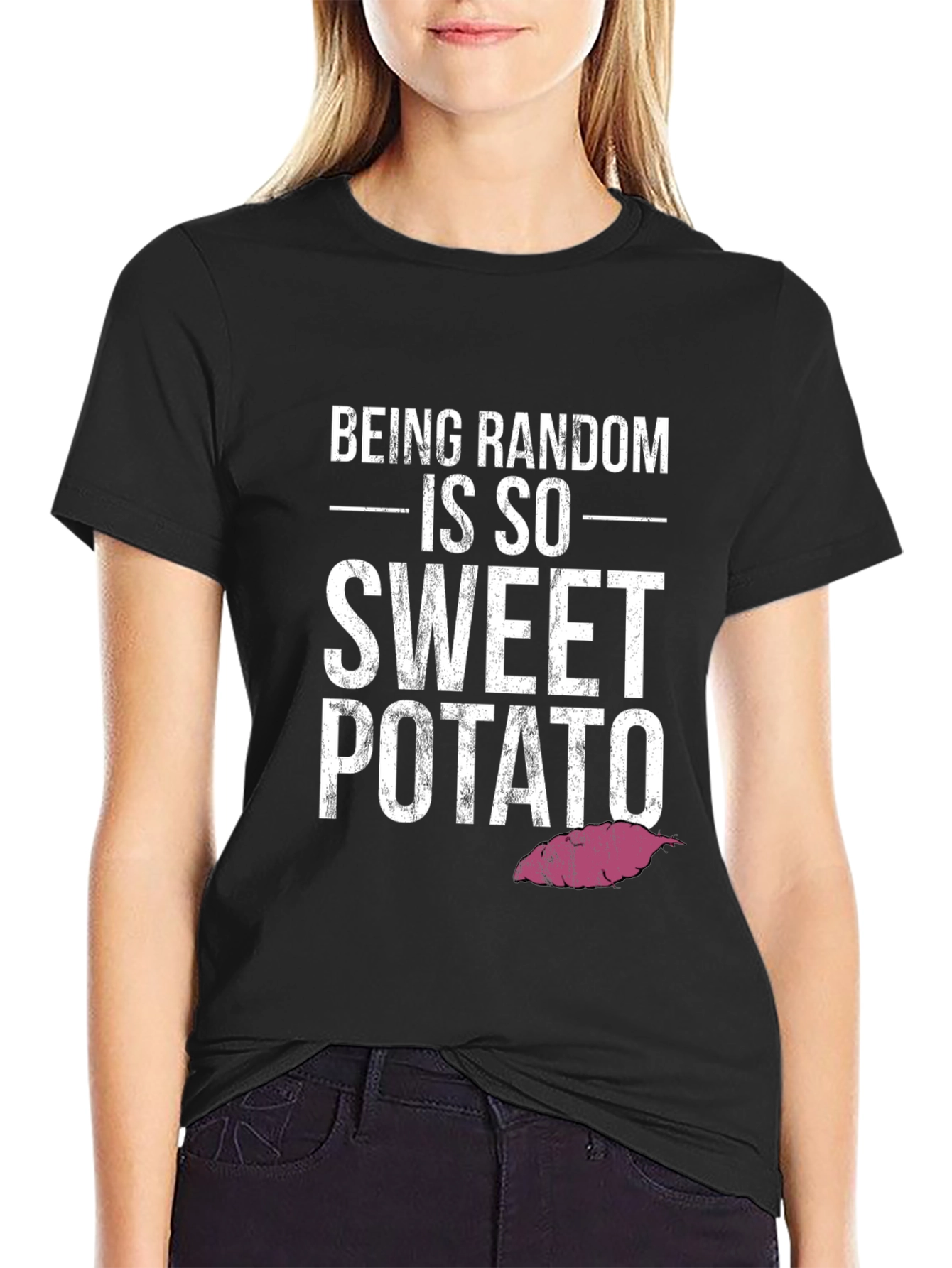 Being Random Sweet Potato Graphic Tee