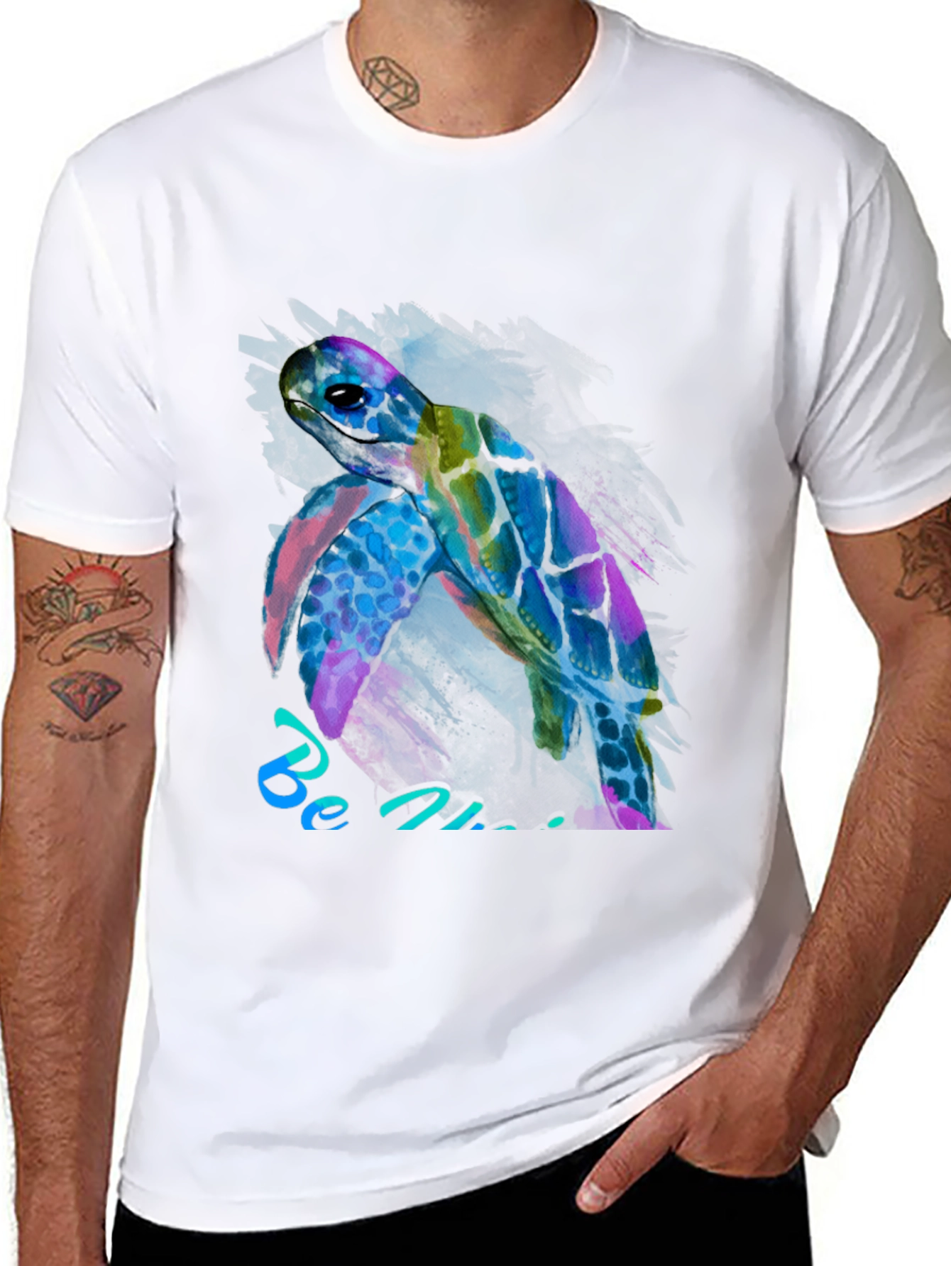 Be Kind Sea Turtle Graphic Tee