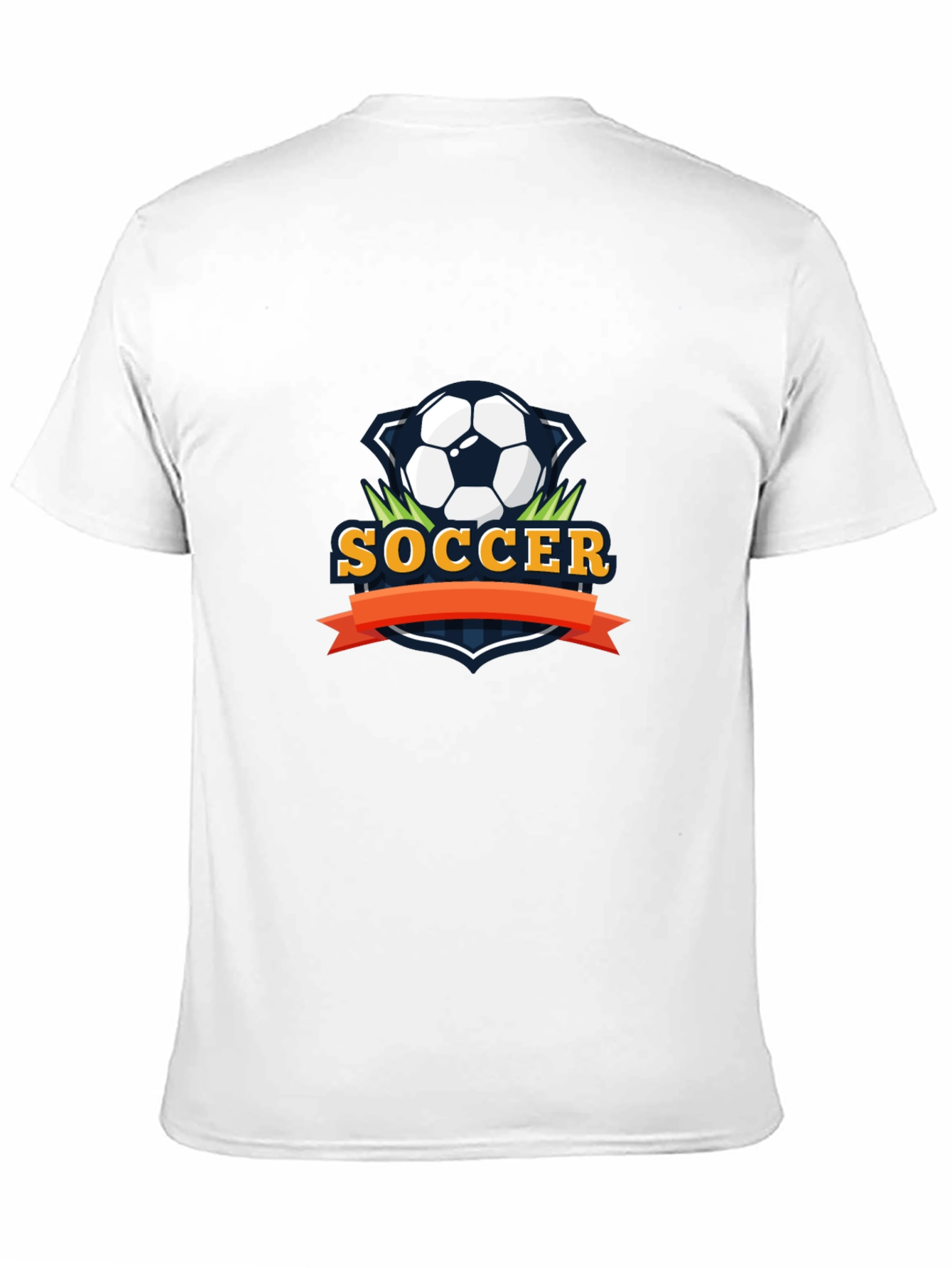 Soccer Graphic Tee - Stylish Black Cotton T-Shirt