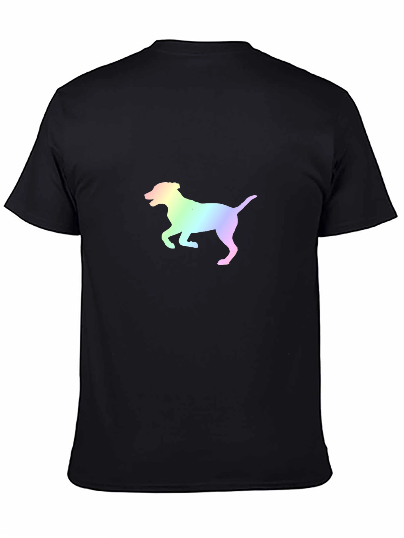 Rainbow Dog Graphic Tee - Stylish Unisex Shirt