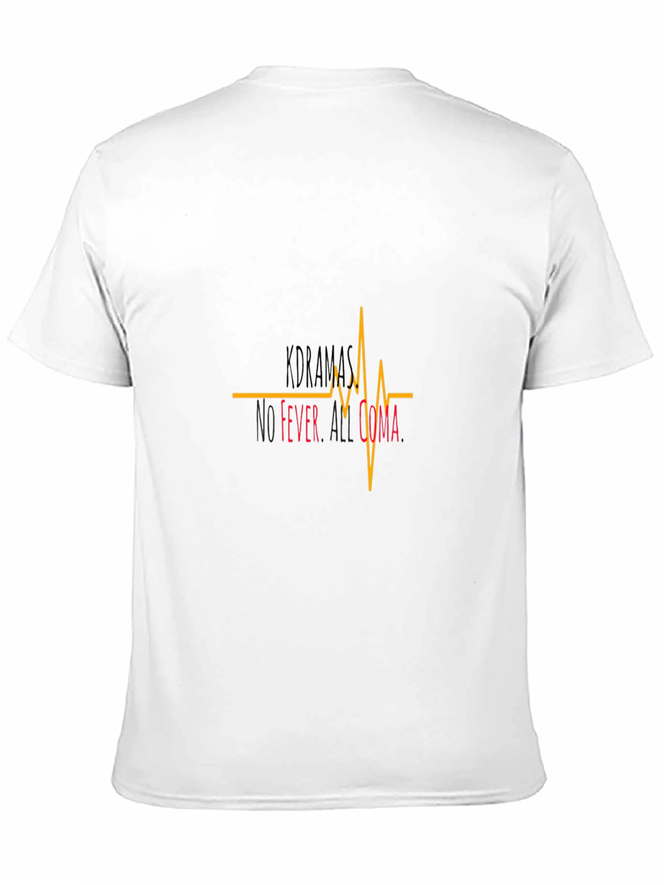 No Fever All Coma Graphic Tee - Black