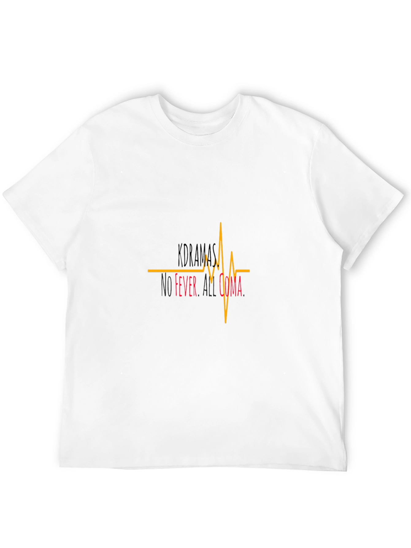No Fever All Coma Graphic Tee - Black