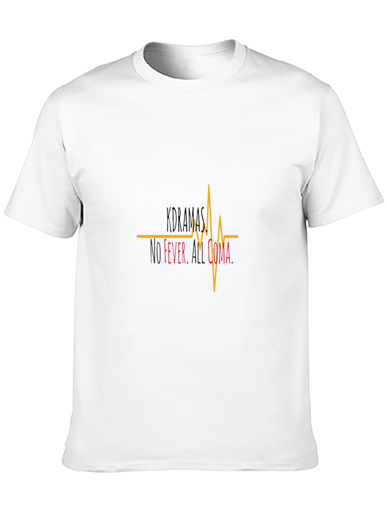 No Fever All Coma Graphic Tee - Black
