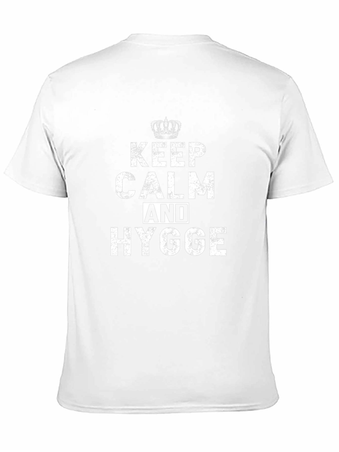 Keep Calm and Hygge Black T-Shirt