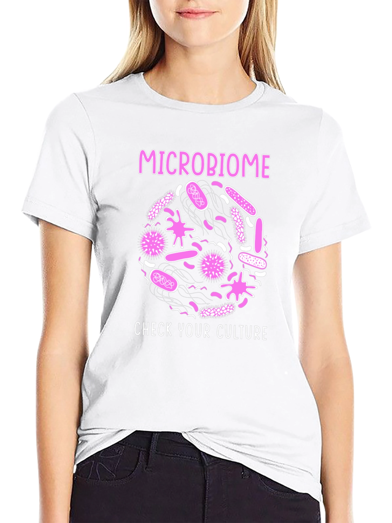 Microbiome Check Your Culture Graphic T-Shirt