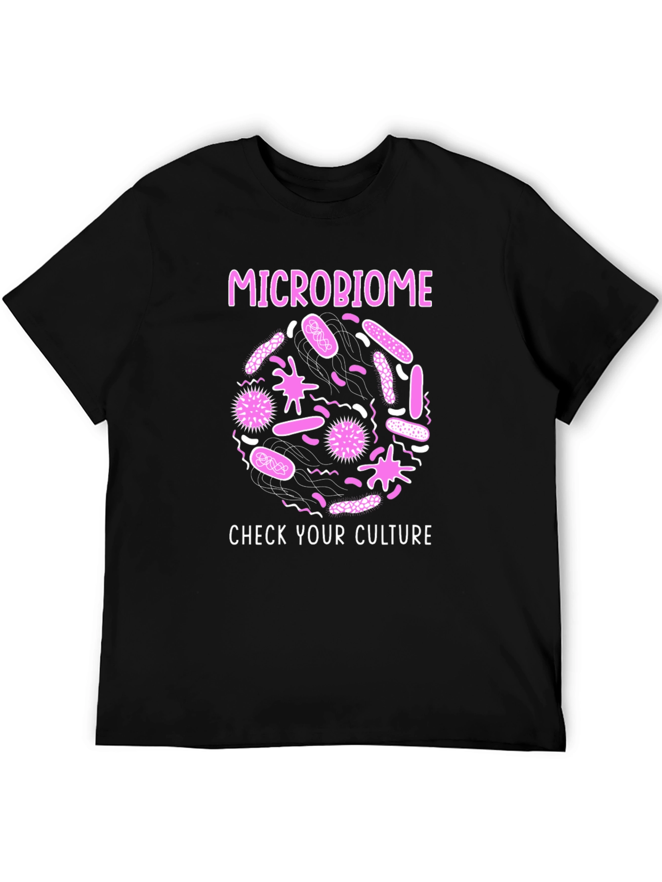 Microbiome Check Your Culture Graphic T-Shirt