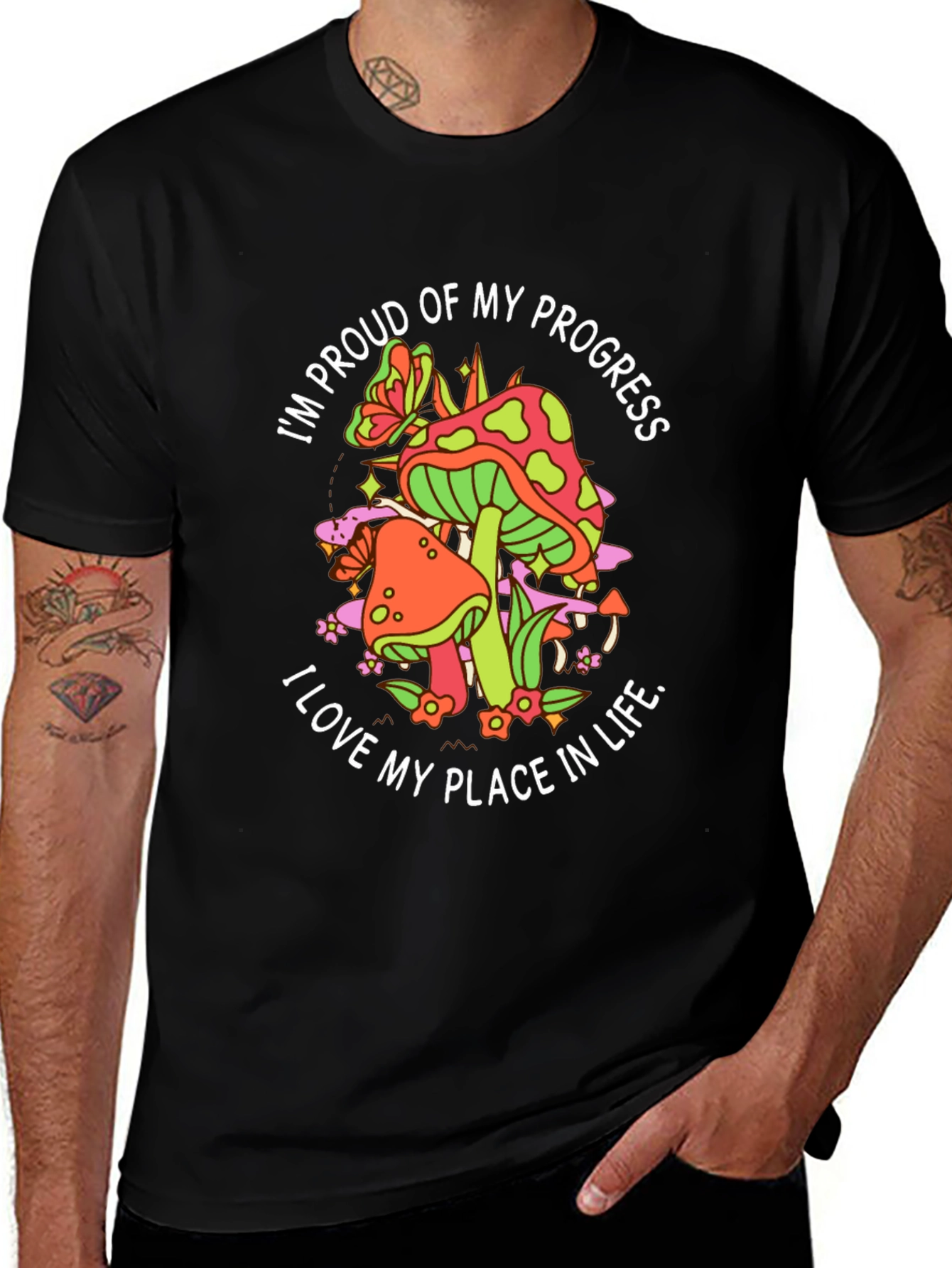 Progressive Mushroom Graphic Tee