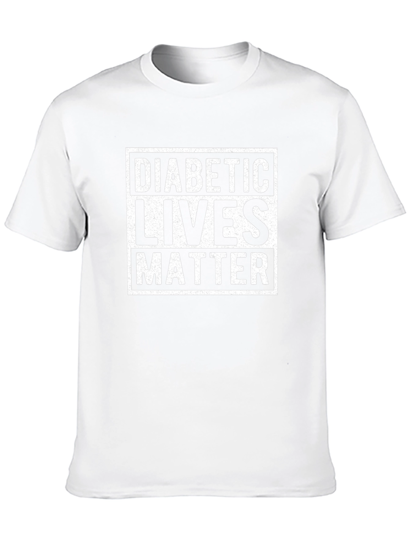 Diabetic Lives Matter Graphic Tee - Black