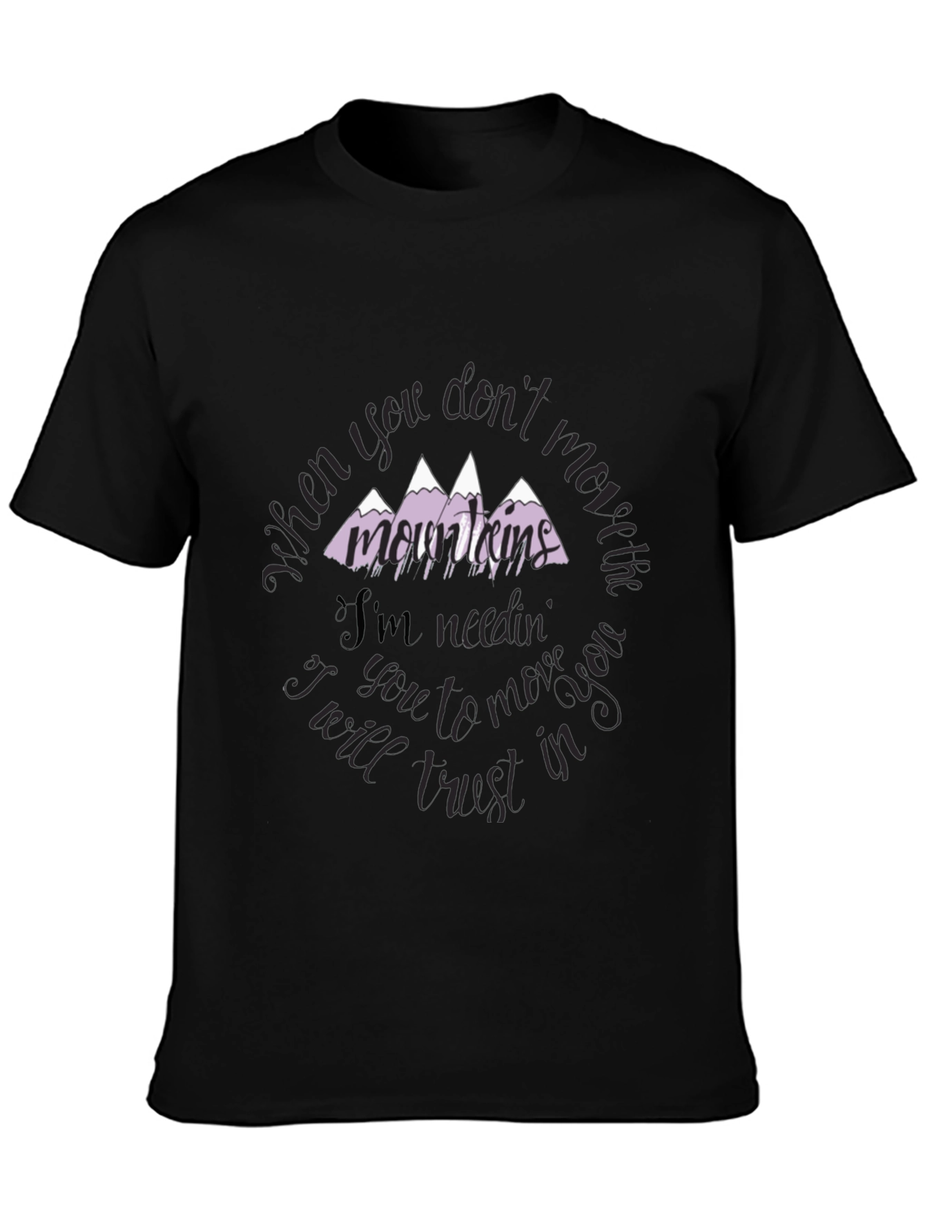 Mountains Graphic Tee - Trust in You T-Shirt