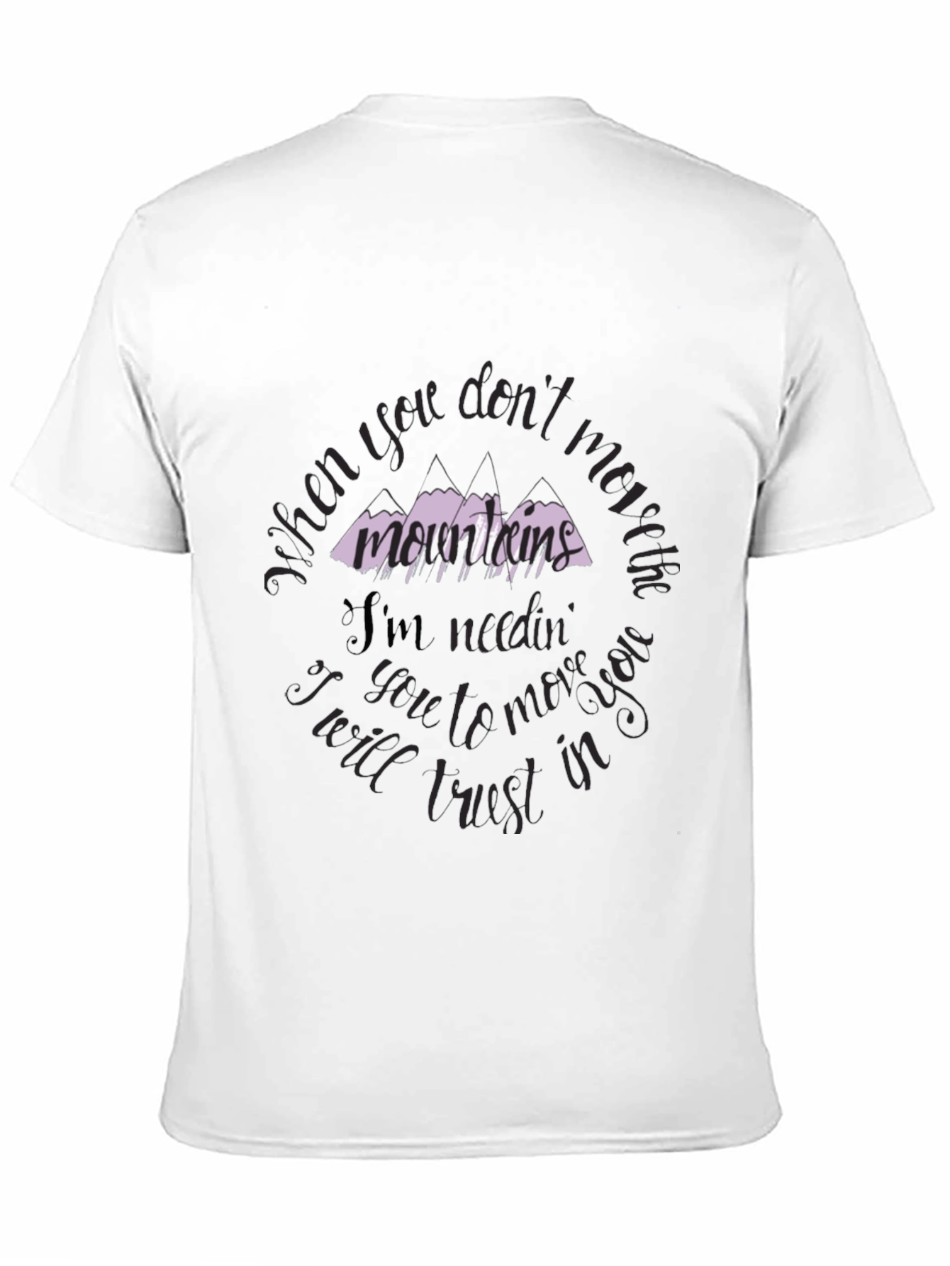 Mountains Graphic Tee - Trust in You T-Shirt