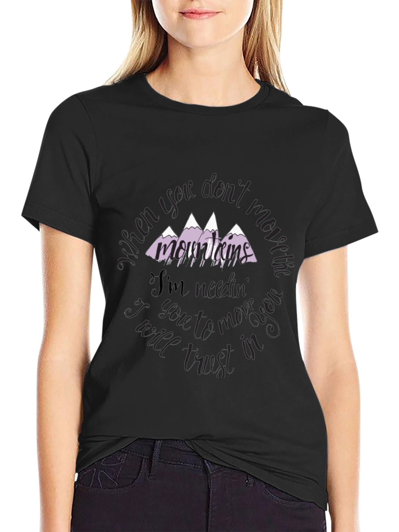 Mountains Graphic Tee - Trust in You T-Shirt
