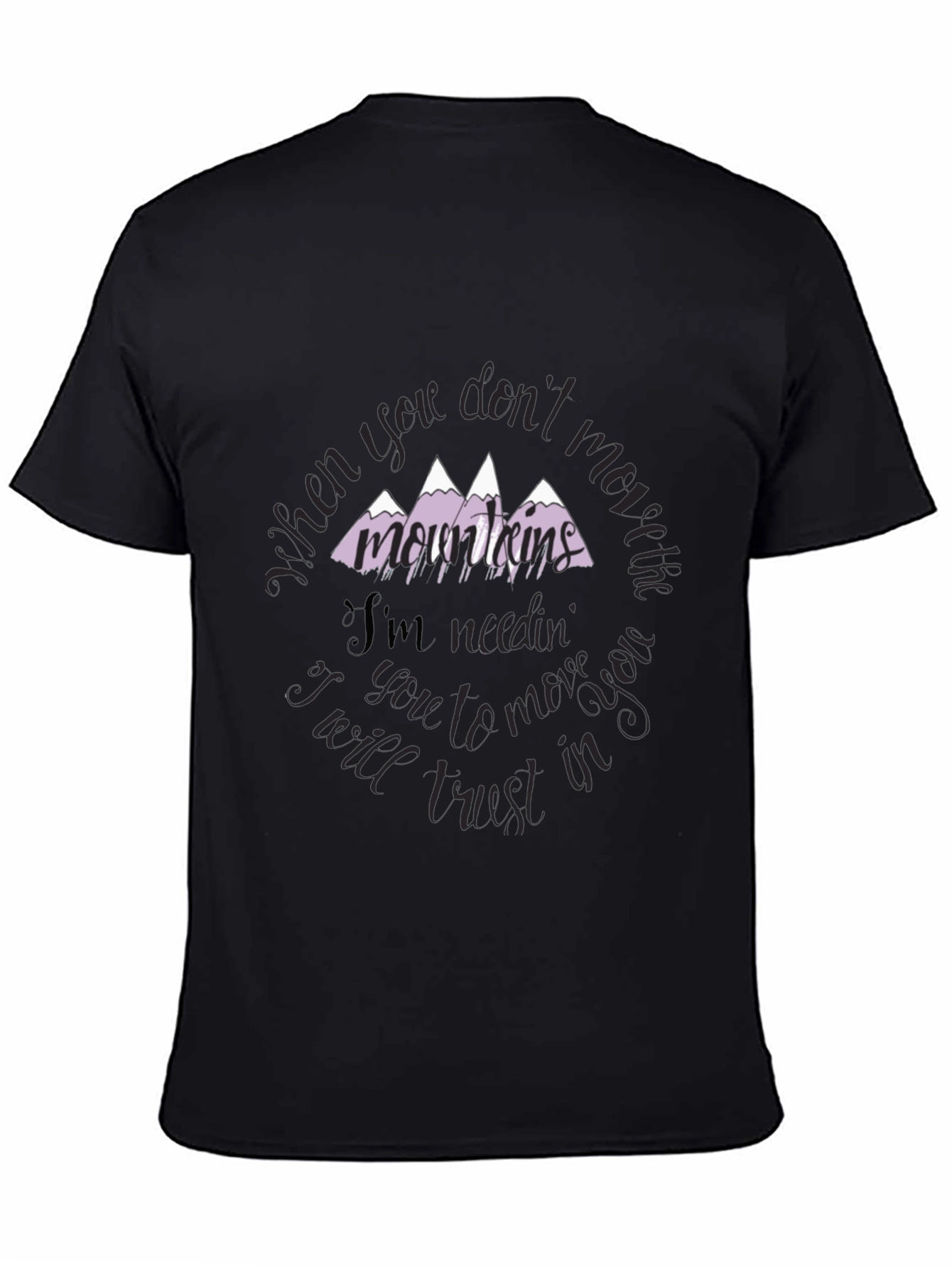 Mountains Graphic Tee - Trust in You T-Shirt