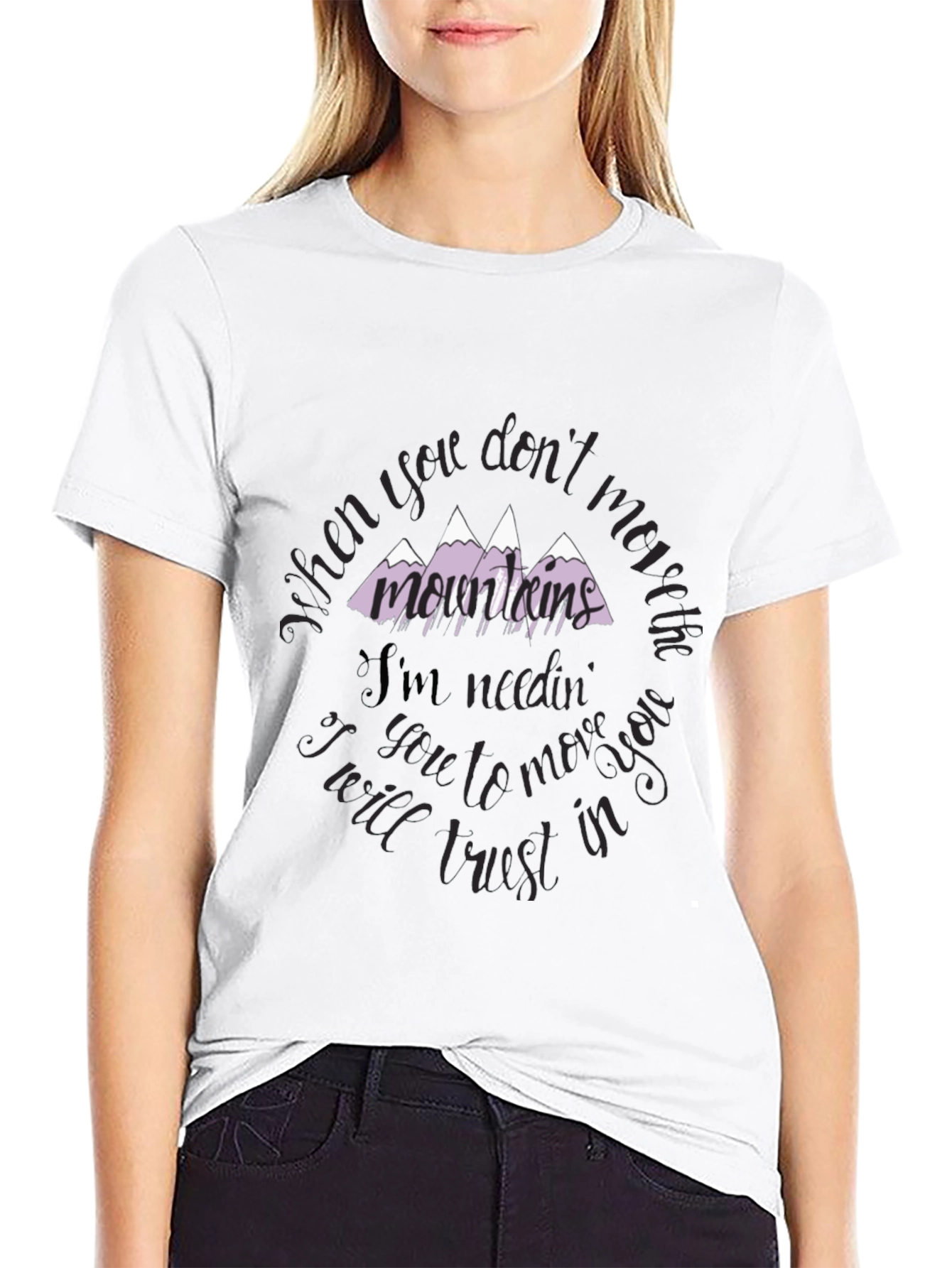Mountains Graphic Tee - Trust in You T-Shirt