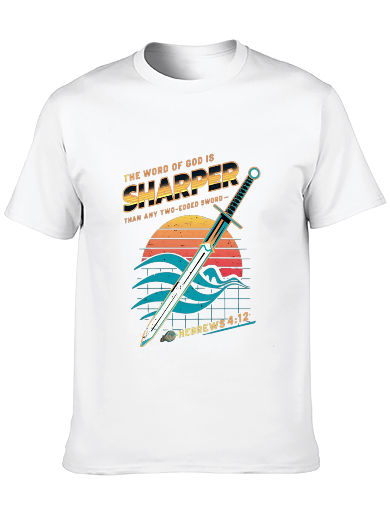 Sword of God Hebrews 4:12 Graphic Tee