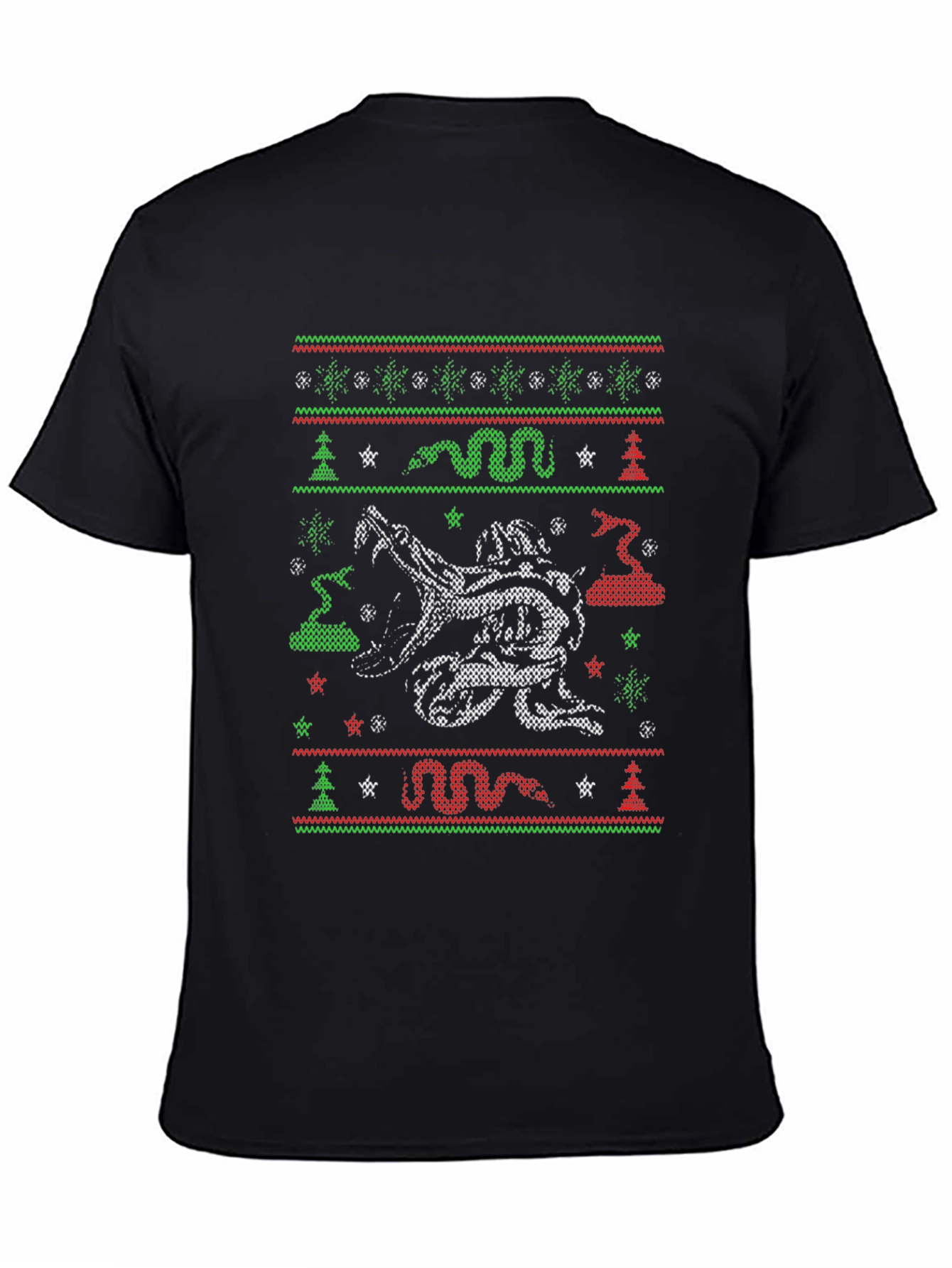 Snake Christmas Ugly Sweater T-Shirt