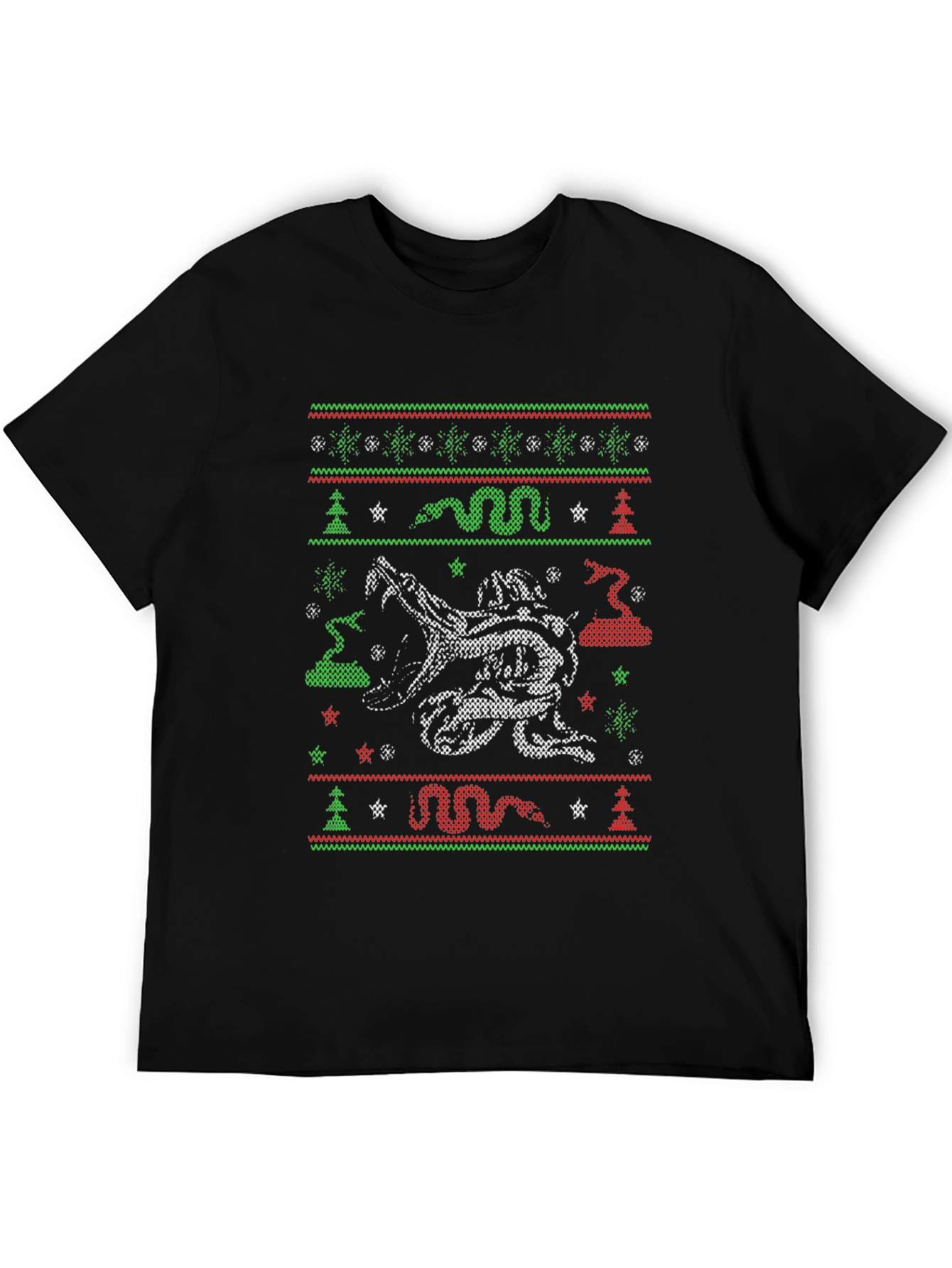 Snake Christmas Ugly Sweater T-Shirt
