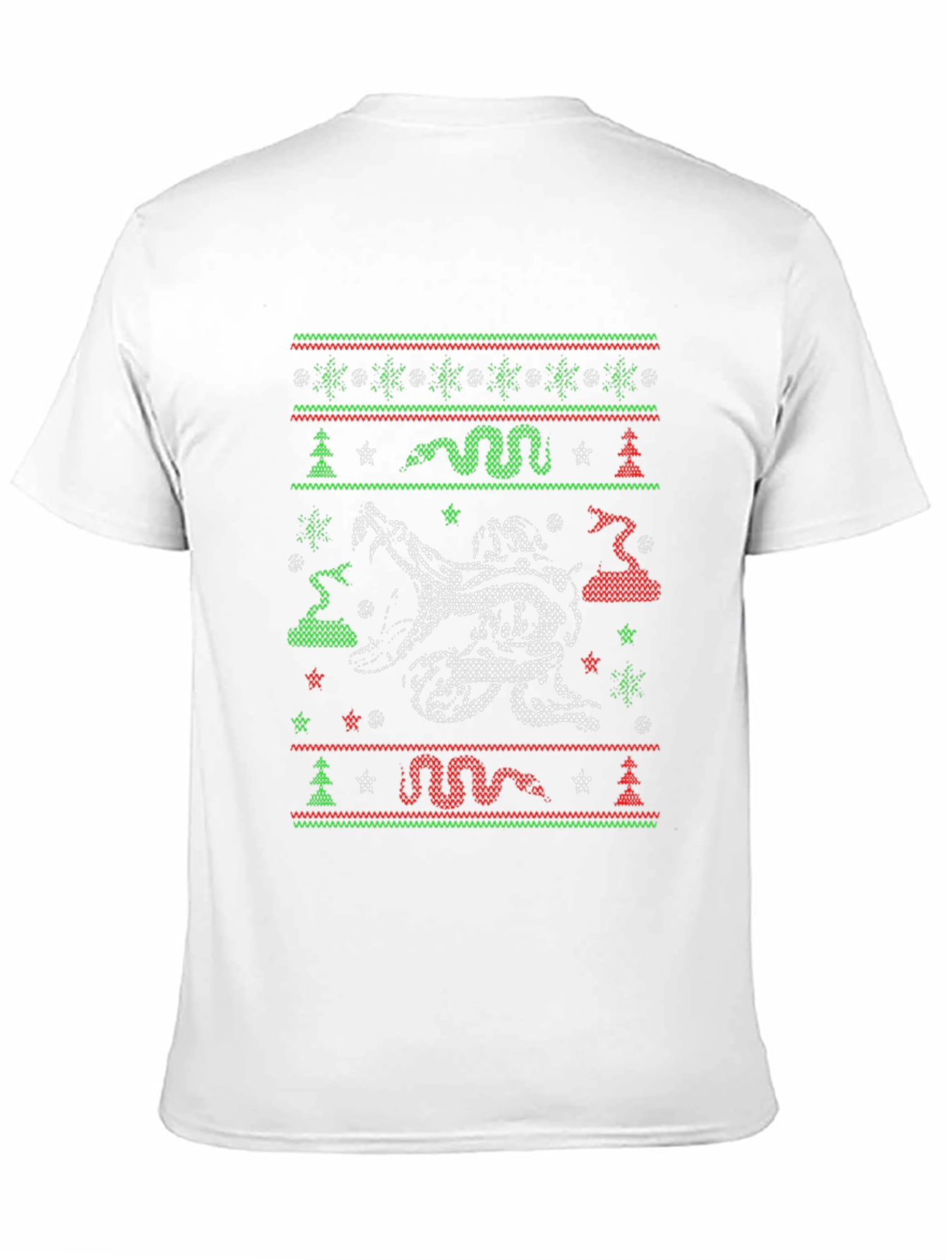 Snake Christmas Ugly Sweater T-Shirt